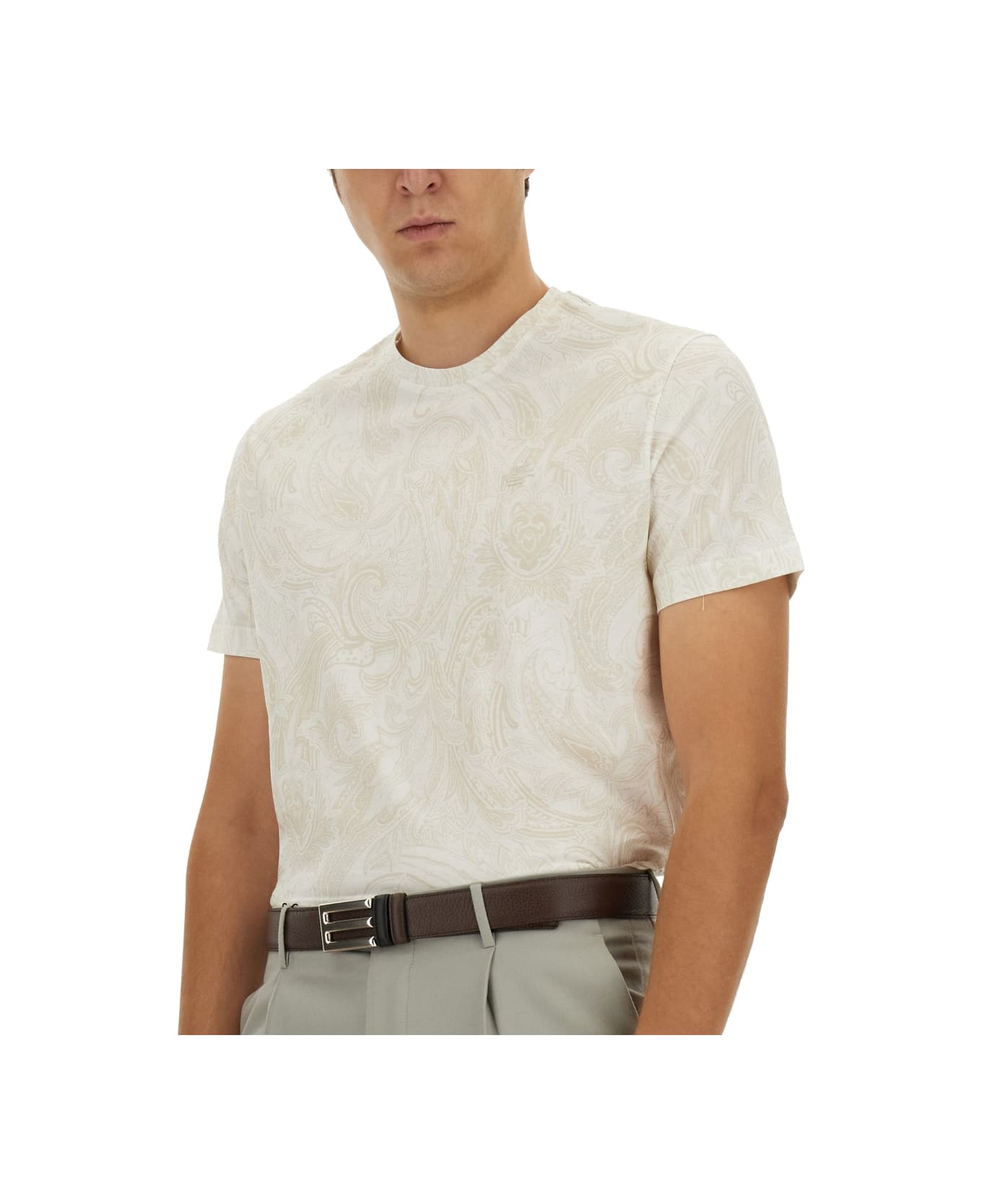 Etro T-shirt "rome" - WHITE