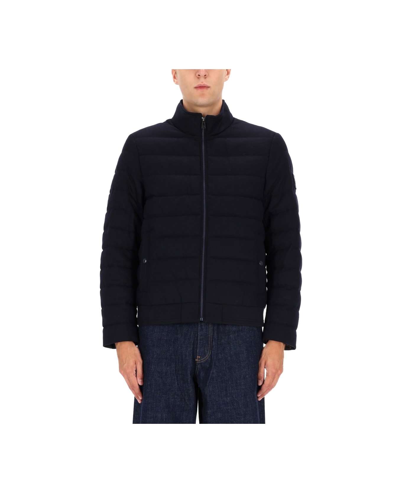 Belstaff Wool "circuiteer" Jacket - BLUE