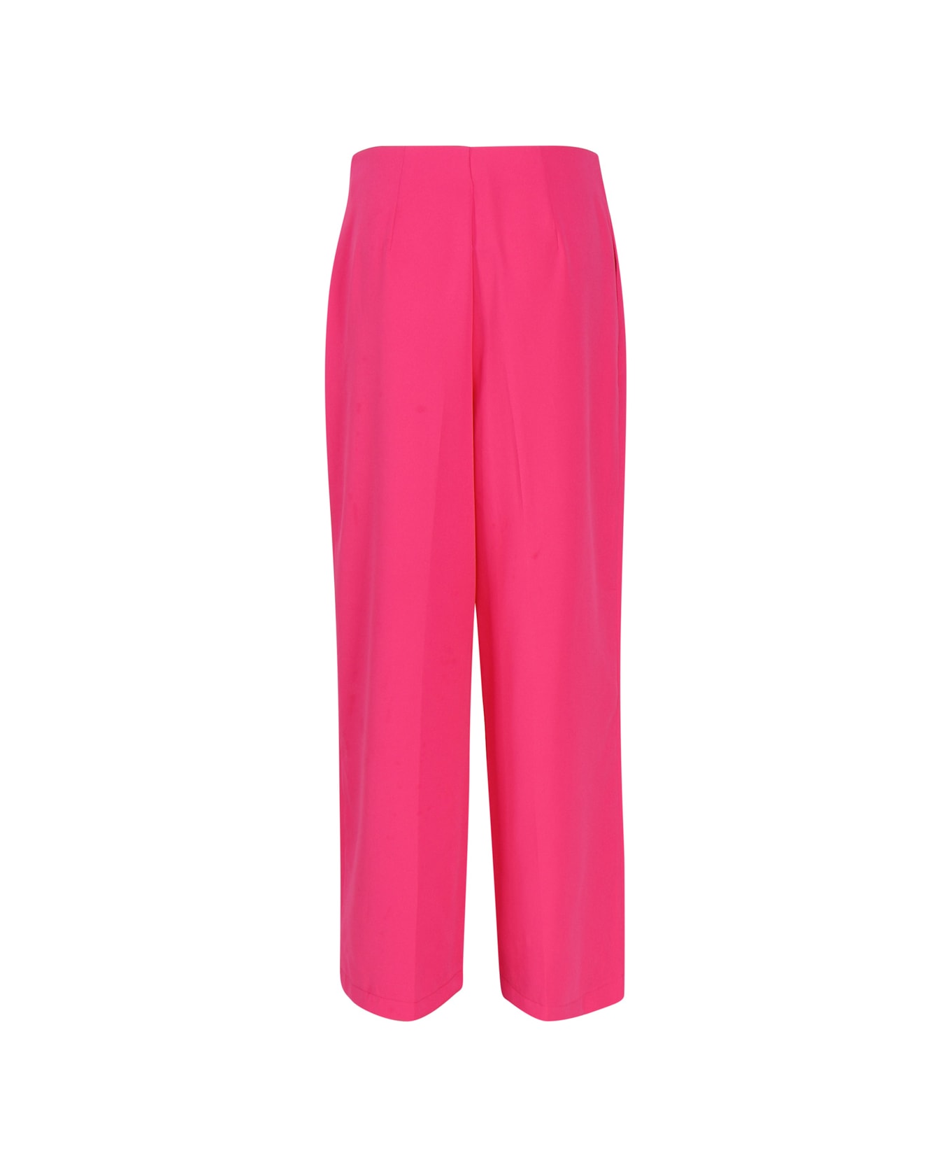Vero Moda Elegant Cigarette Trousers With Hidden Zip Closure - Pink