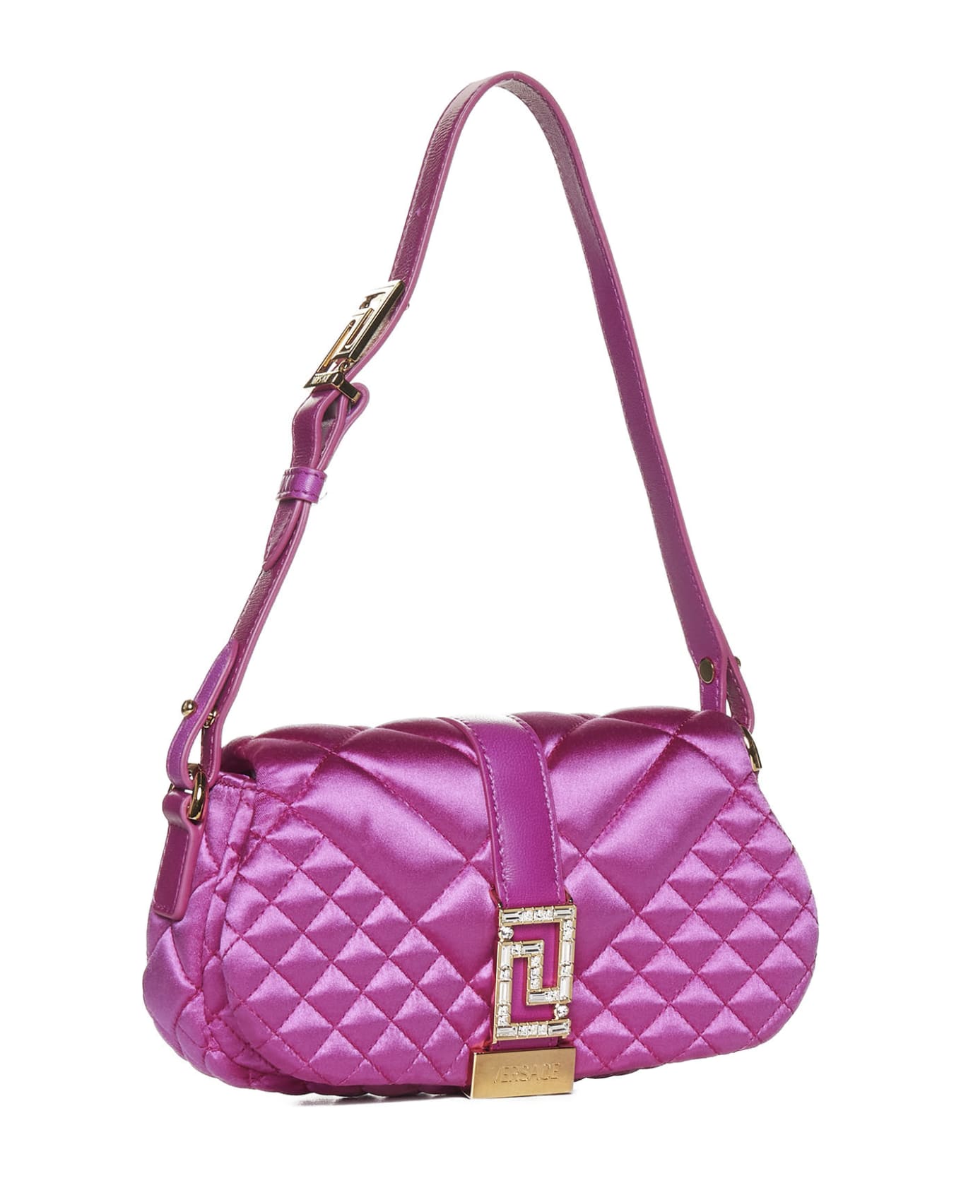 Versace 'greca Goddess' Mini Shoulder Bag - Pink