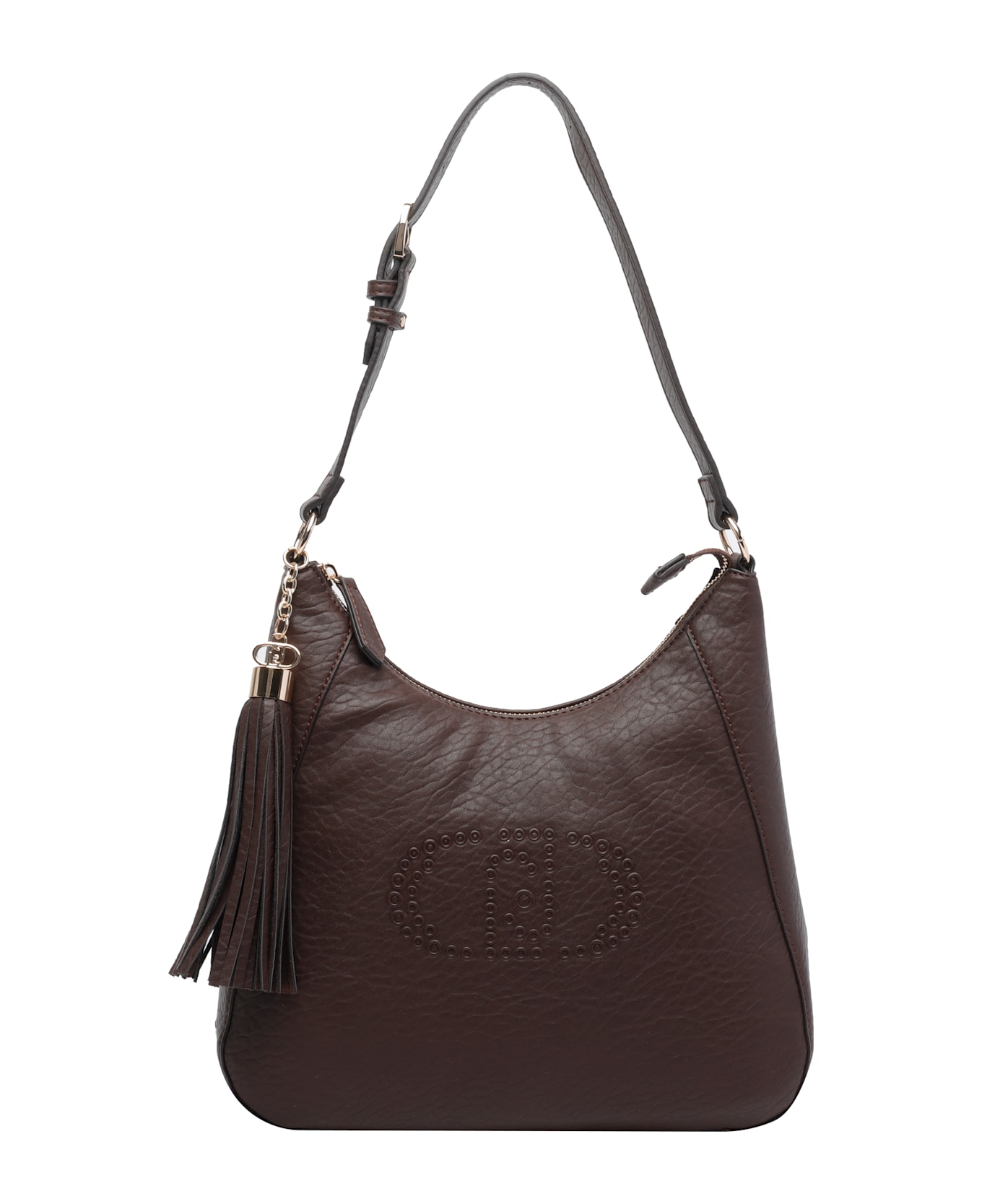 Liu-Jo Logo Shoulder Bag - Brown