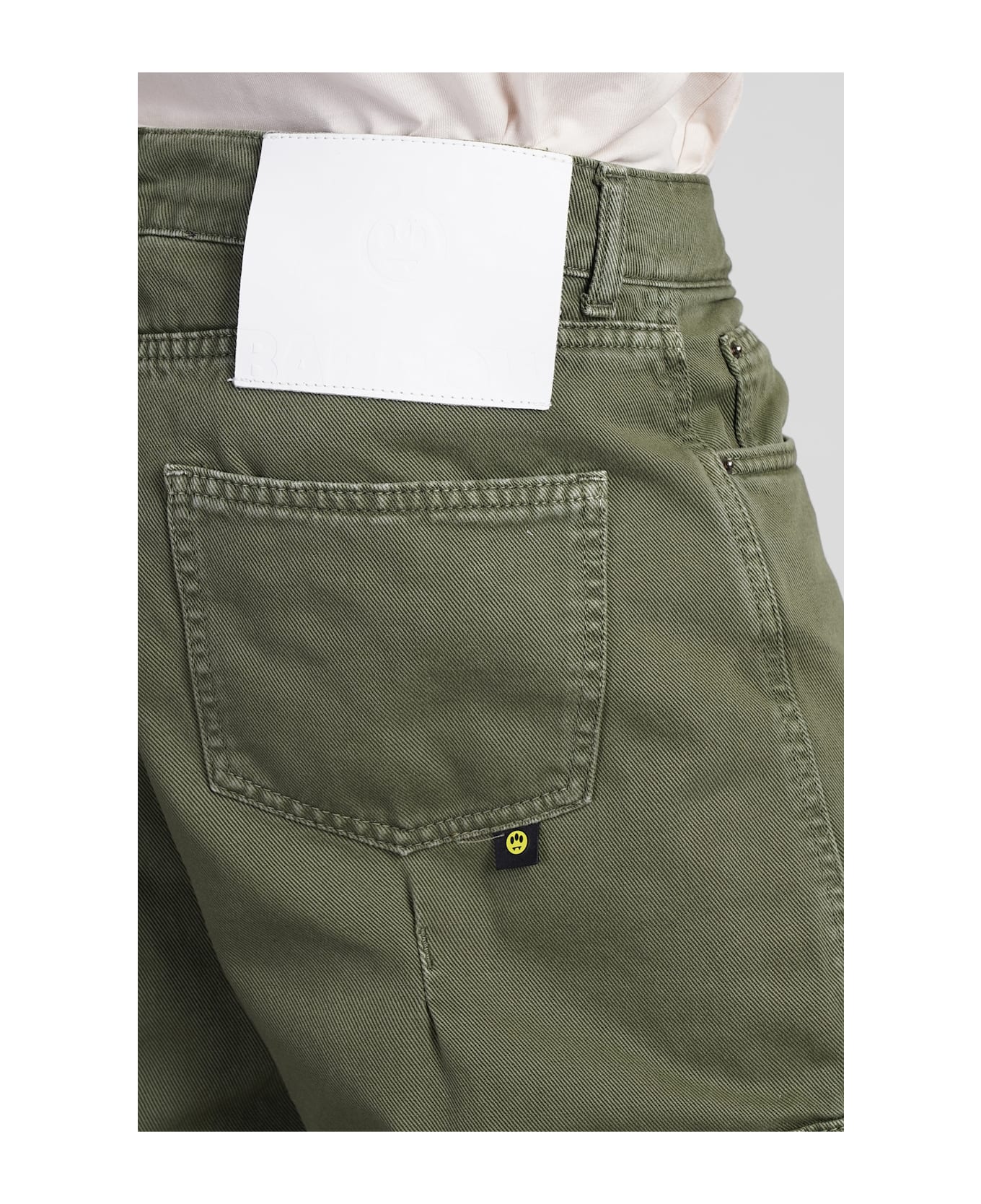 Barrow Jeans In Green Cotton - green