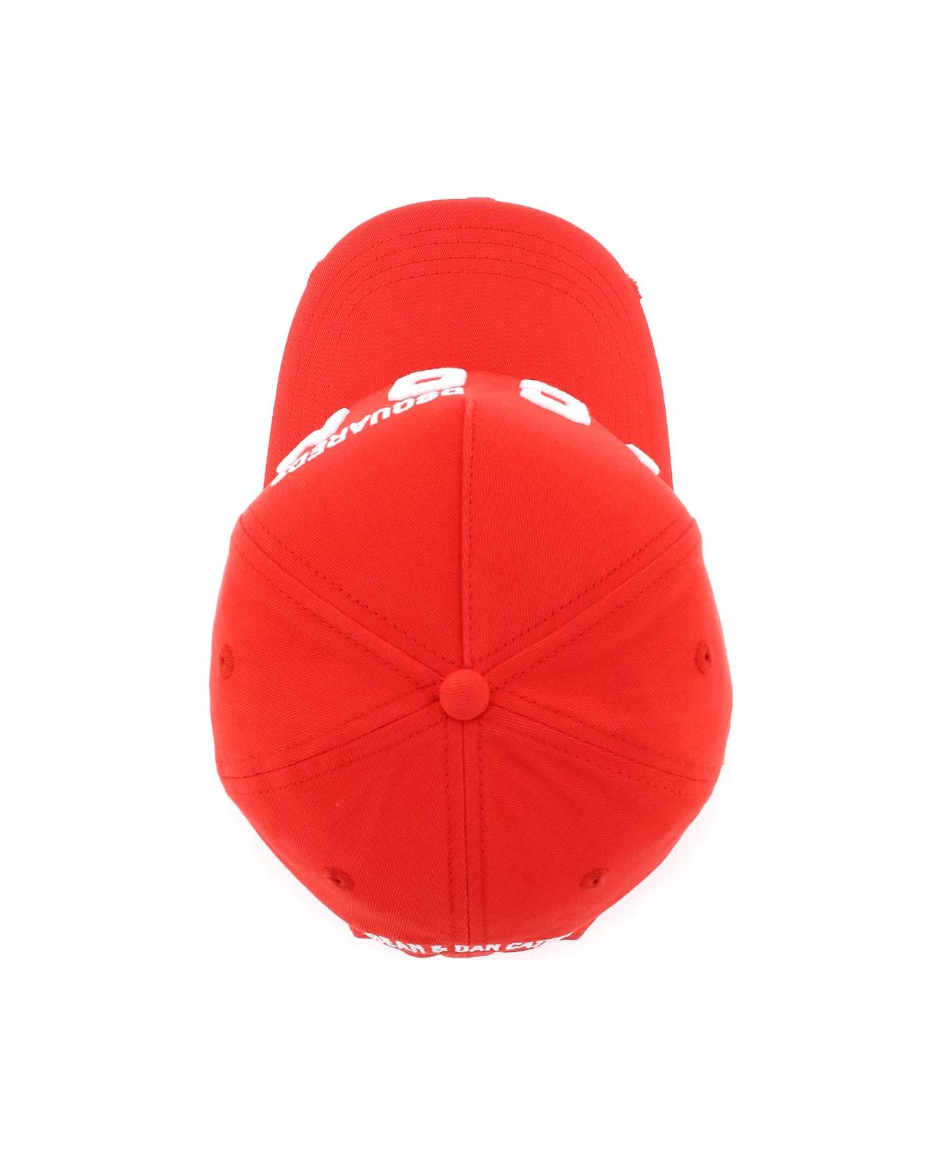 Dsquared2 Be Icon Baseball Cap - red