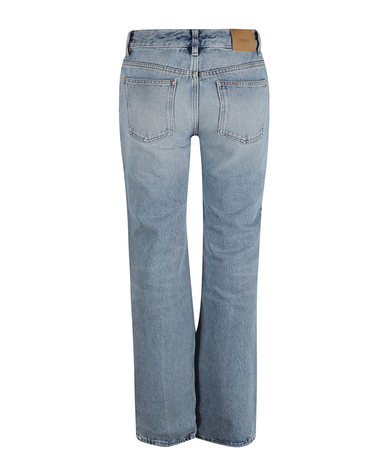 Saint Laurent Buttoned Jeans - Sicily Blue