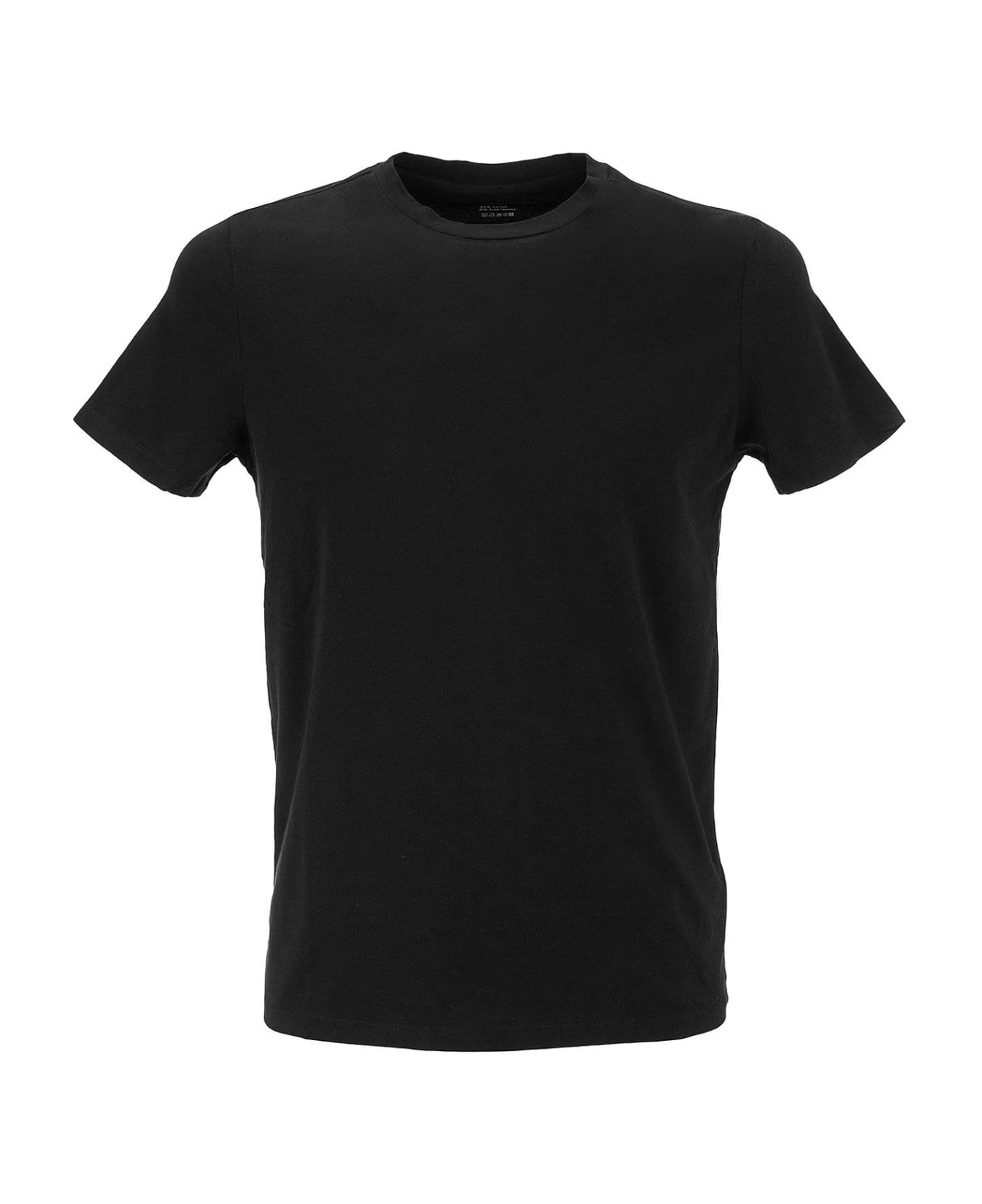 Majestic Filatures Slim Crew Neck T-shirt - Black シャツ
