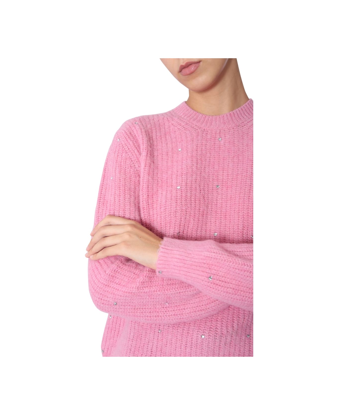 MSGM Crew Neck Sweater - PINK