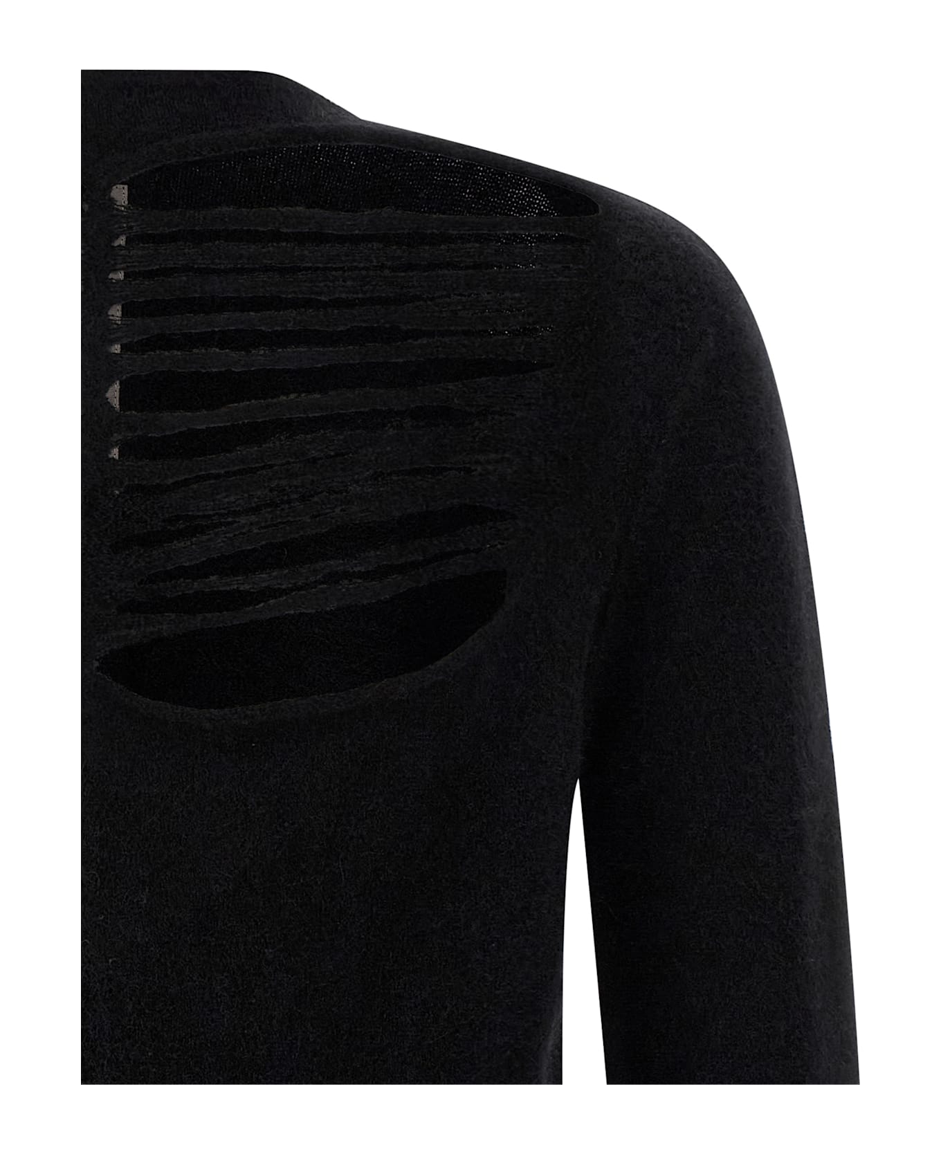 Rick Owens 
ls Top
 Sweater - BLACK