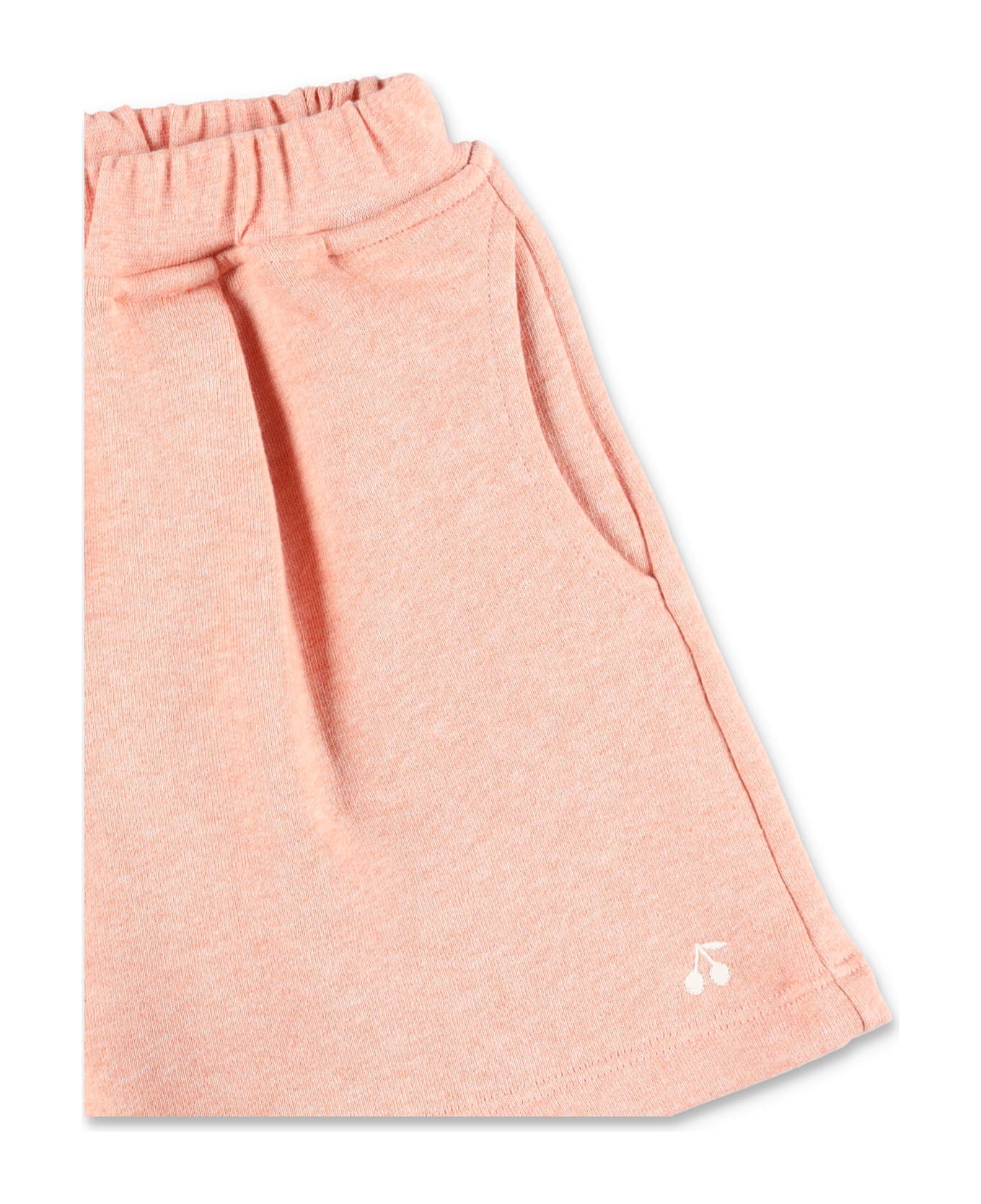 Bonpoint Kid - Cornelia Fleece Shorts - ORANGE