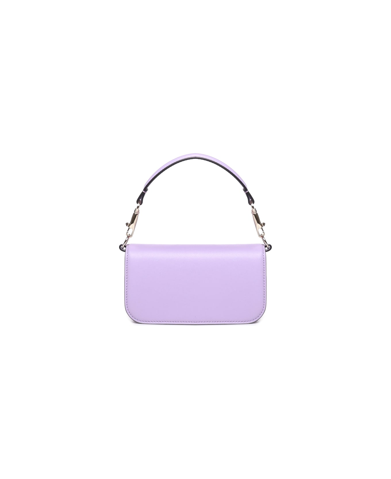 Valentino Garavani Locò Bag In Calfskin - Aster lilac/violet
