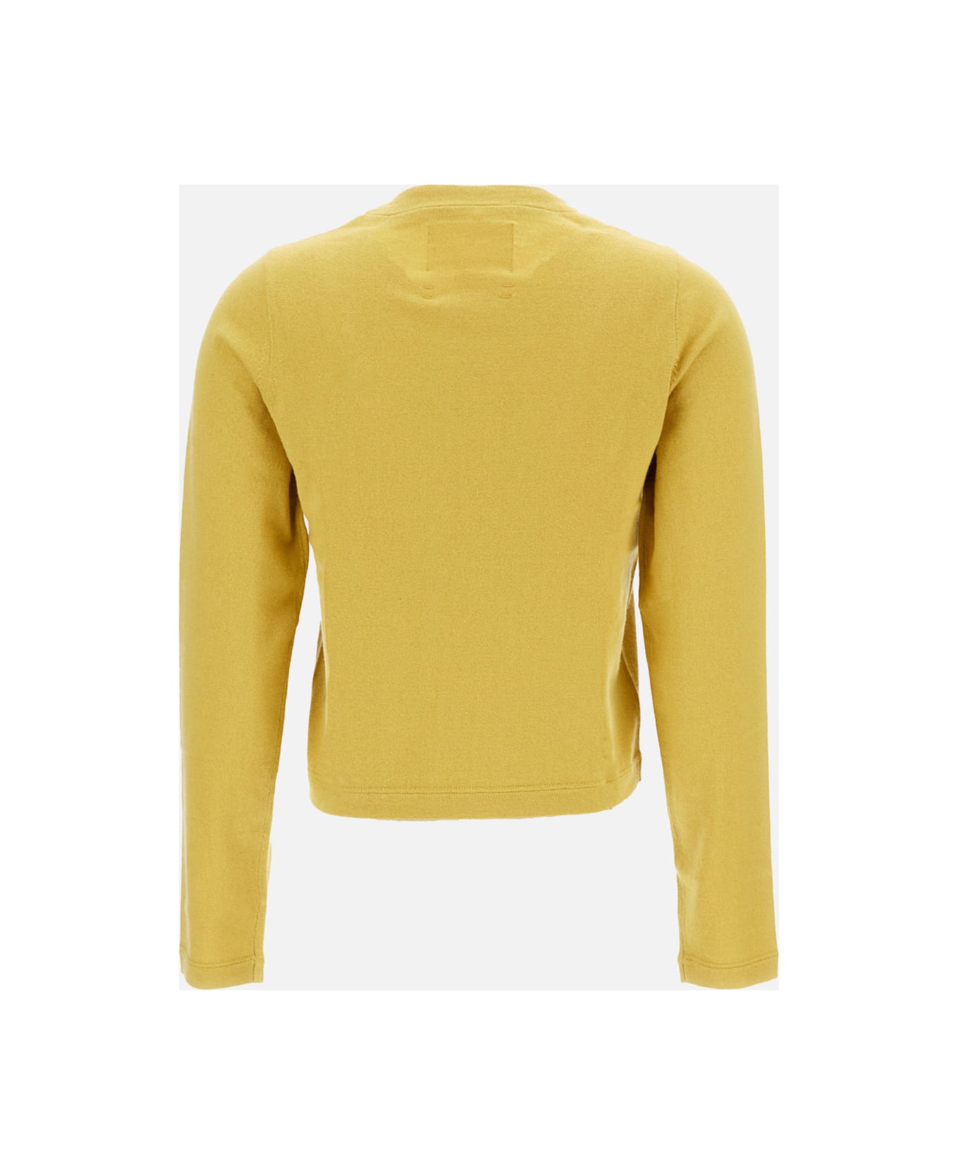 Extreme Cashmere N 451 Lisa Cotton Cashmere Top - Yellow