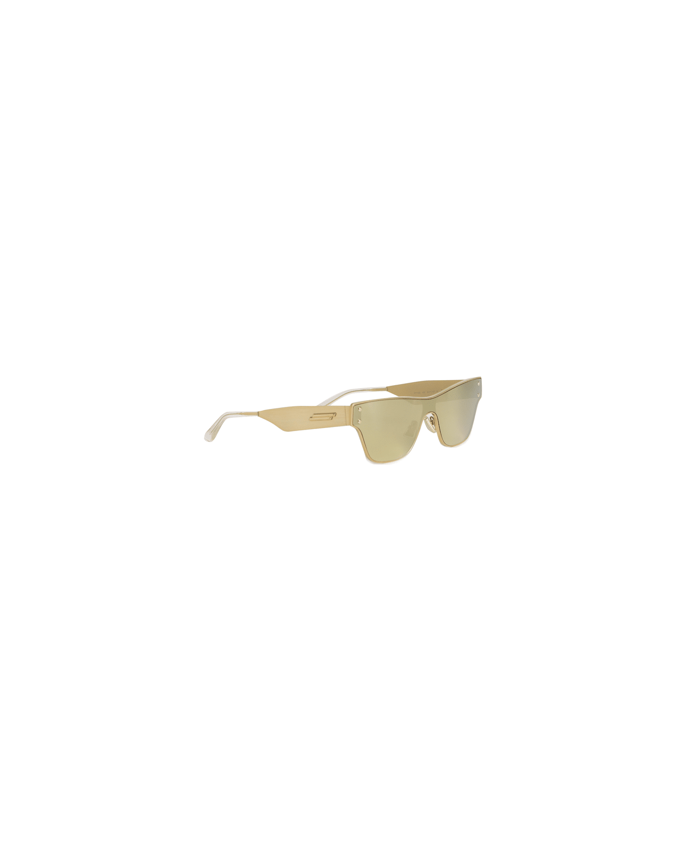 Bottega Veneta Eyewear Bolt Square-frames Sunglasses - Gold-gold-gold アイウェア