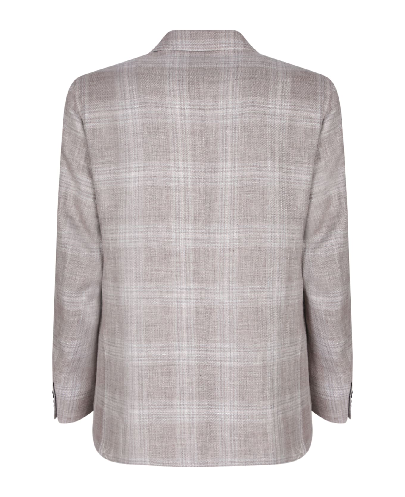 Canali Single-breasted Brown Jacket - Brown