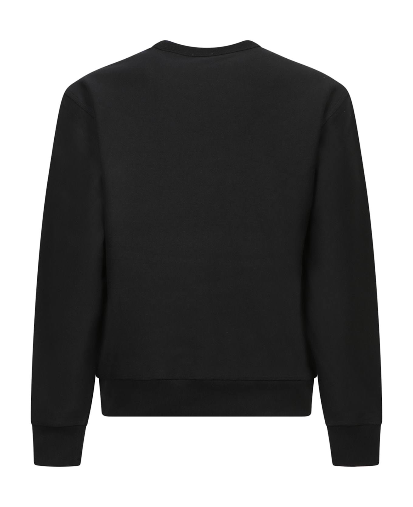 Burberry Black Cotton Blend Sweatshirt - COAL
