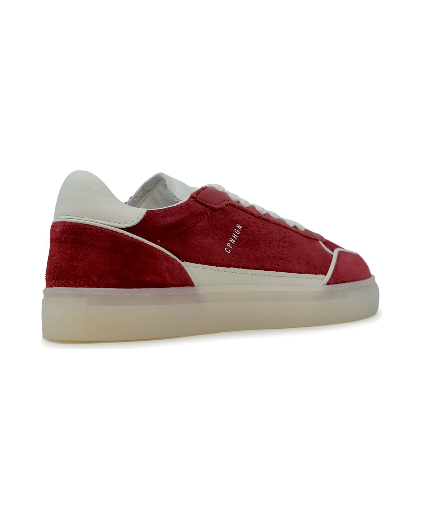 Copenhagen Red Suede Sneakers - RED