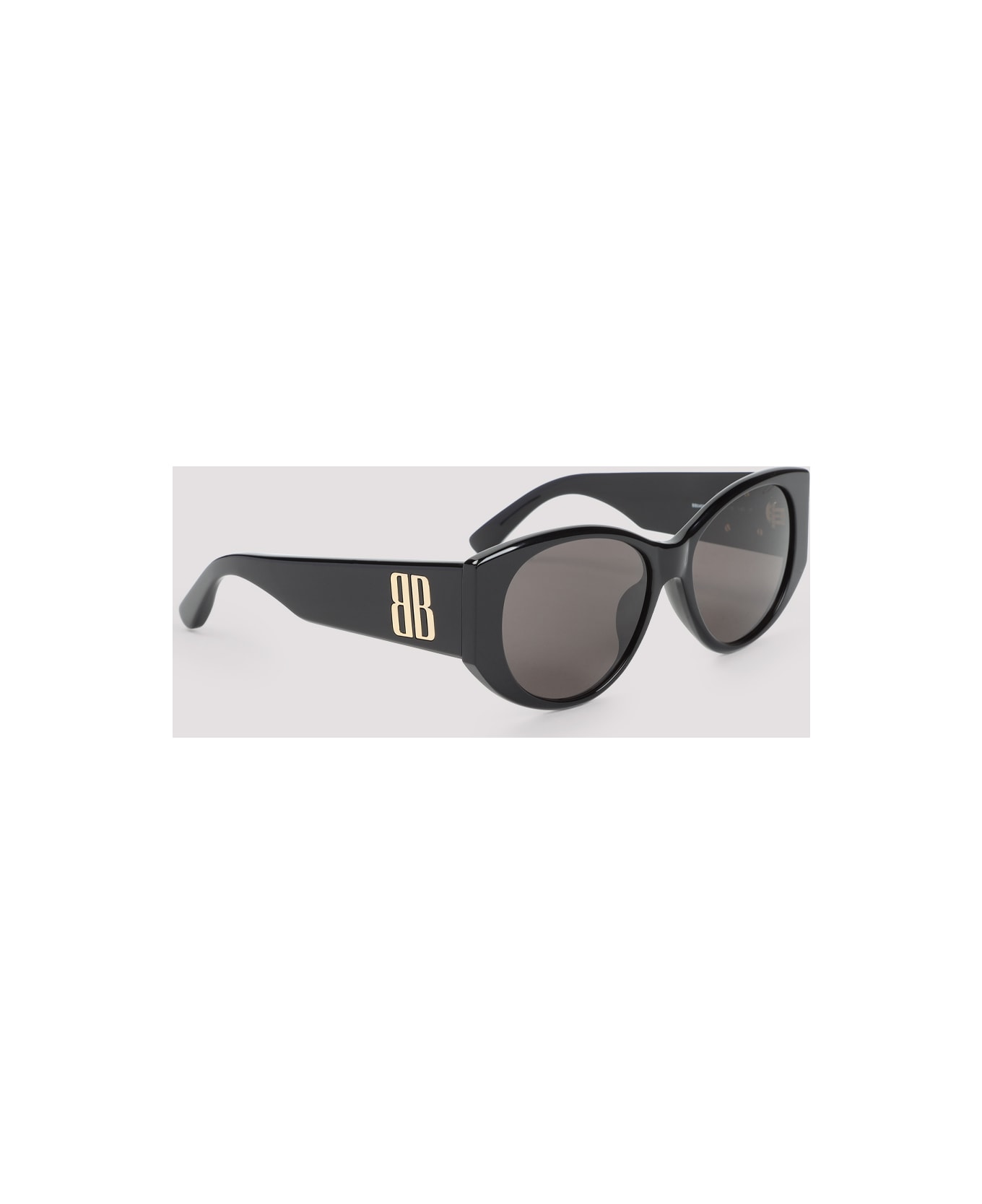 Balenciaga Nano Round Sunglasses - Black