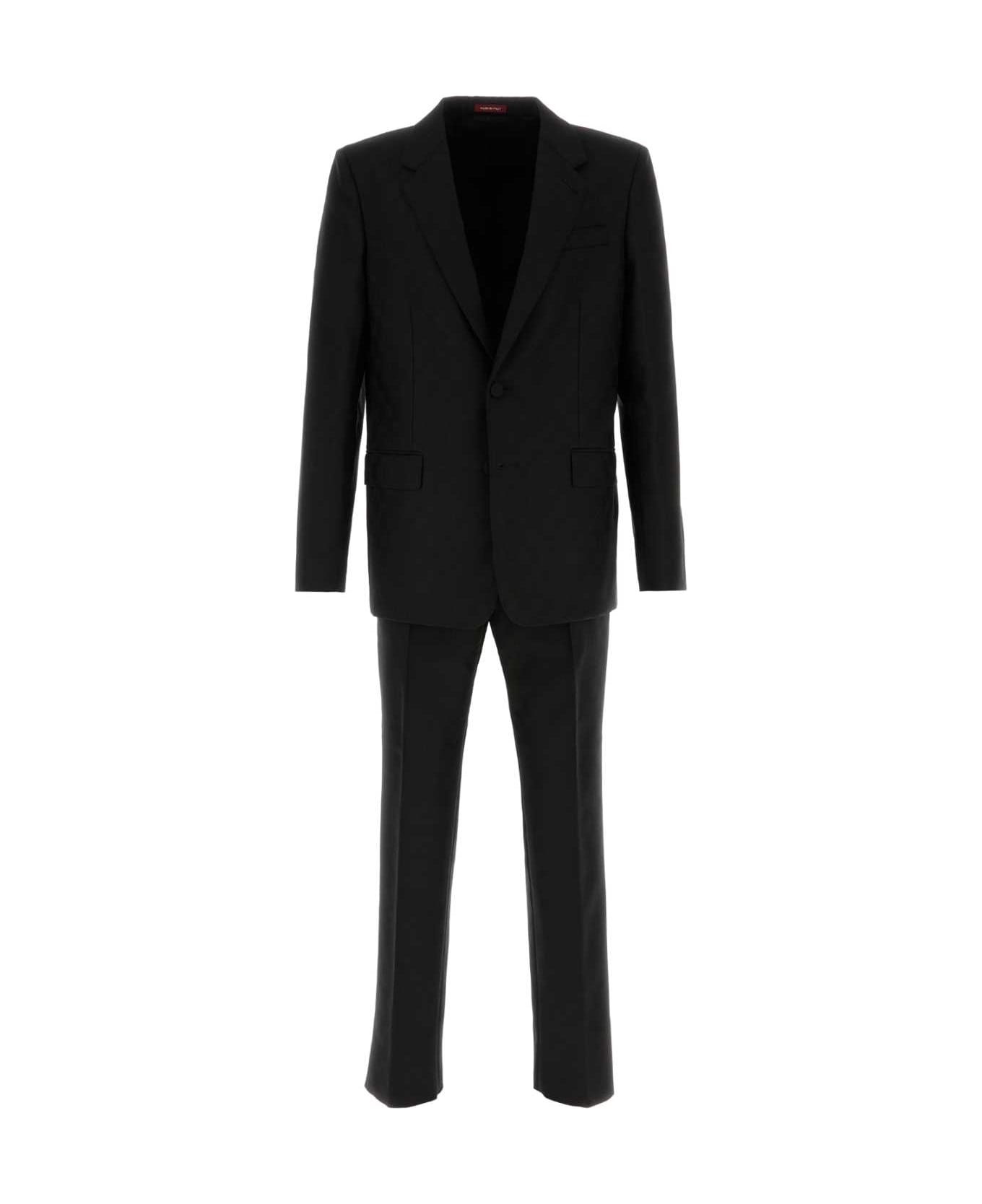 Gucci Black Wool Suit - NERONERO