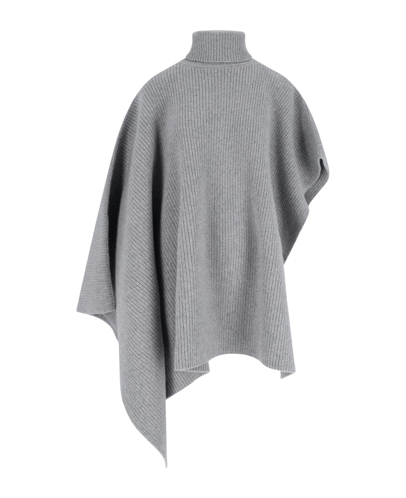 Stella McCartney Virgin Wool And Cashmere Cape - Gray