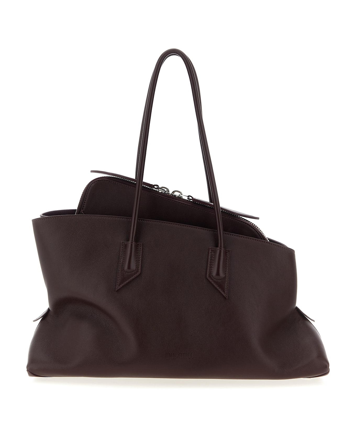 The Attico 
la Passeggiata Medium
 Shoulder Bag - Bordeaux