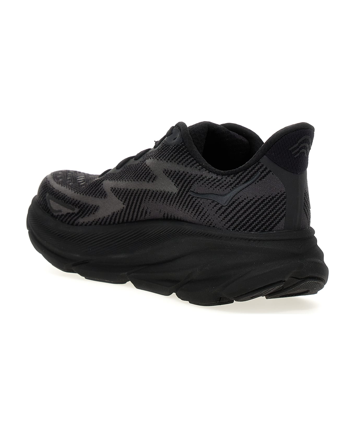 Hoka One One 'clifton 9' Sneakers - Black  