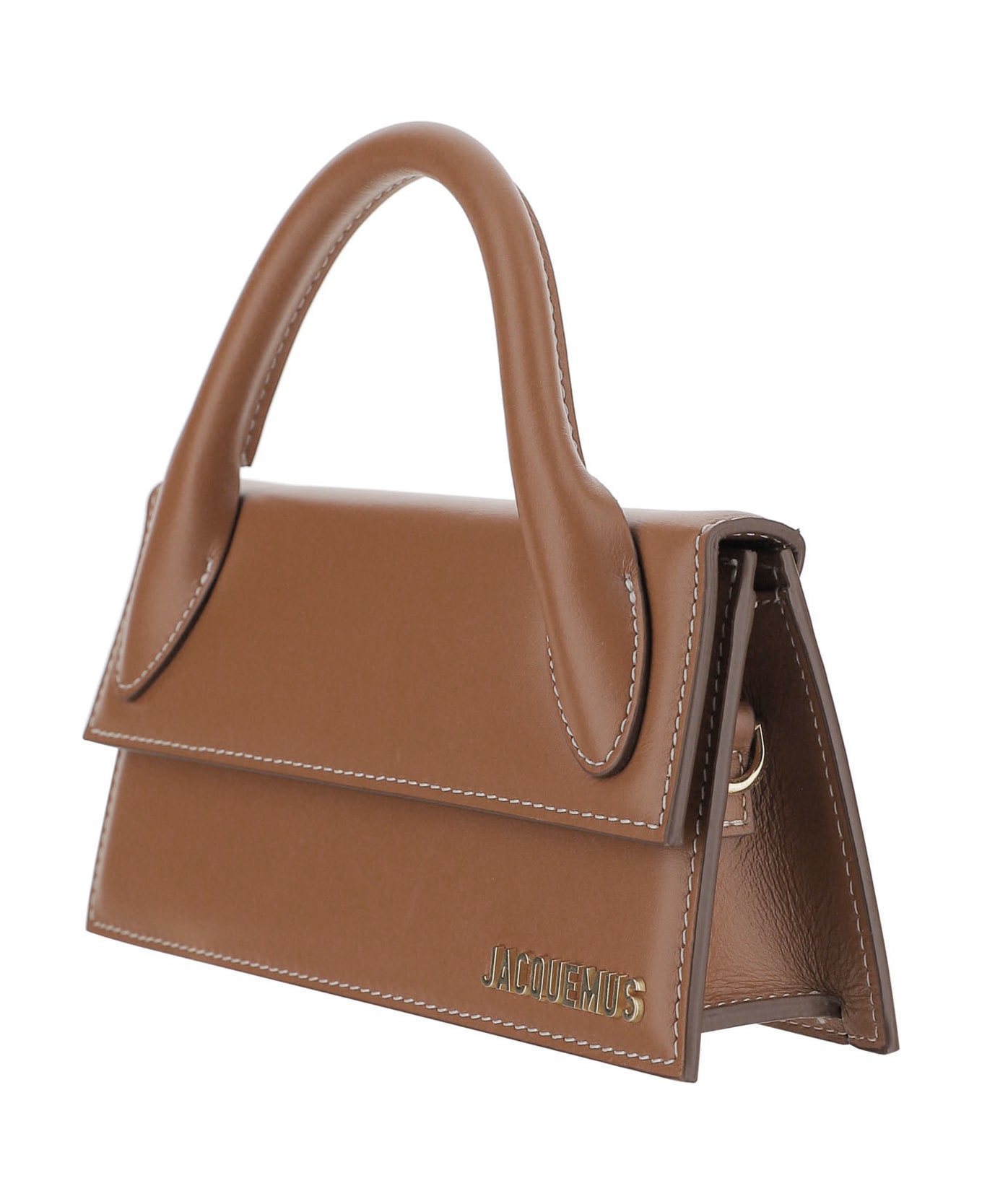 Jacquemus Le Chiquito Long Bag - Leather Brown