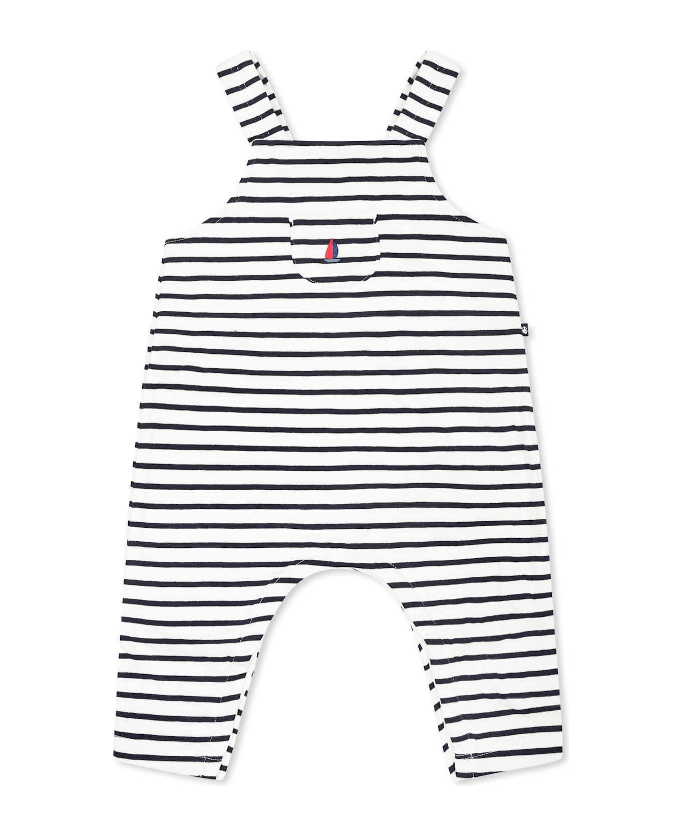 Petit Bateau Multicolor Suit For Baby Boy With Sailing Boat - Multicolor
