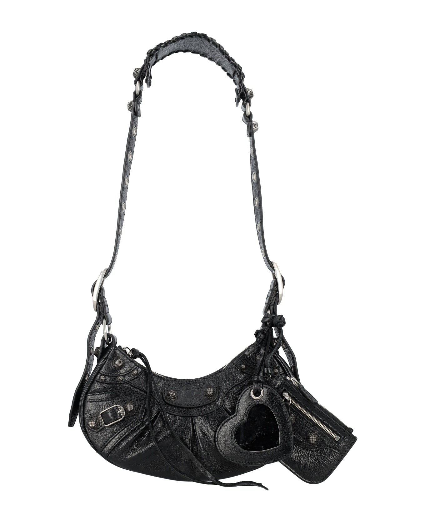 Balenciaga Le Cagole Xs Shopping Bag - BLACK