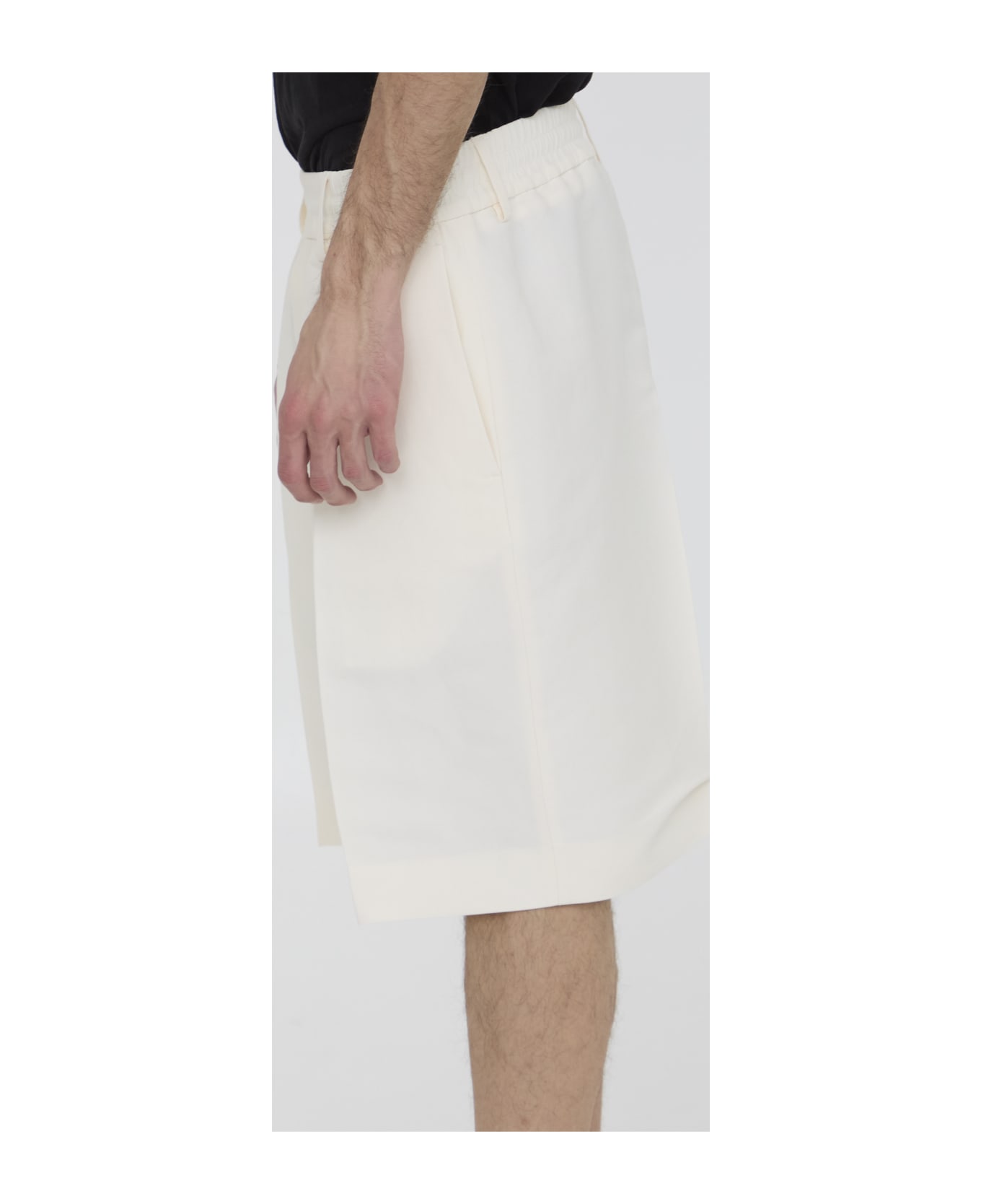 Burberry Tailored Bermuda Shorts - Pearl