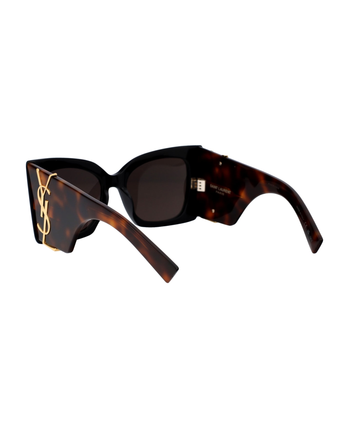 Saint Laurent Eyewear Sl M119 Blaze Sunglasses - 003 BLACK HAVANA BLACK サングラス