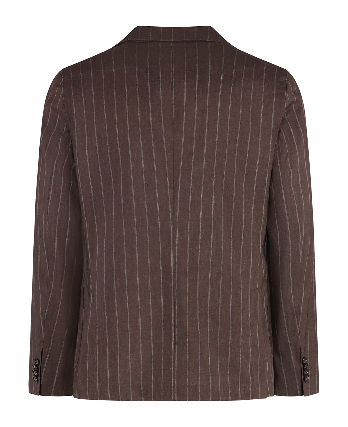 Hugo Boss Hanry Linen Two-pieces Suit - brown