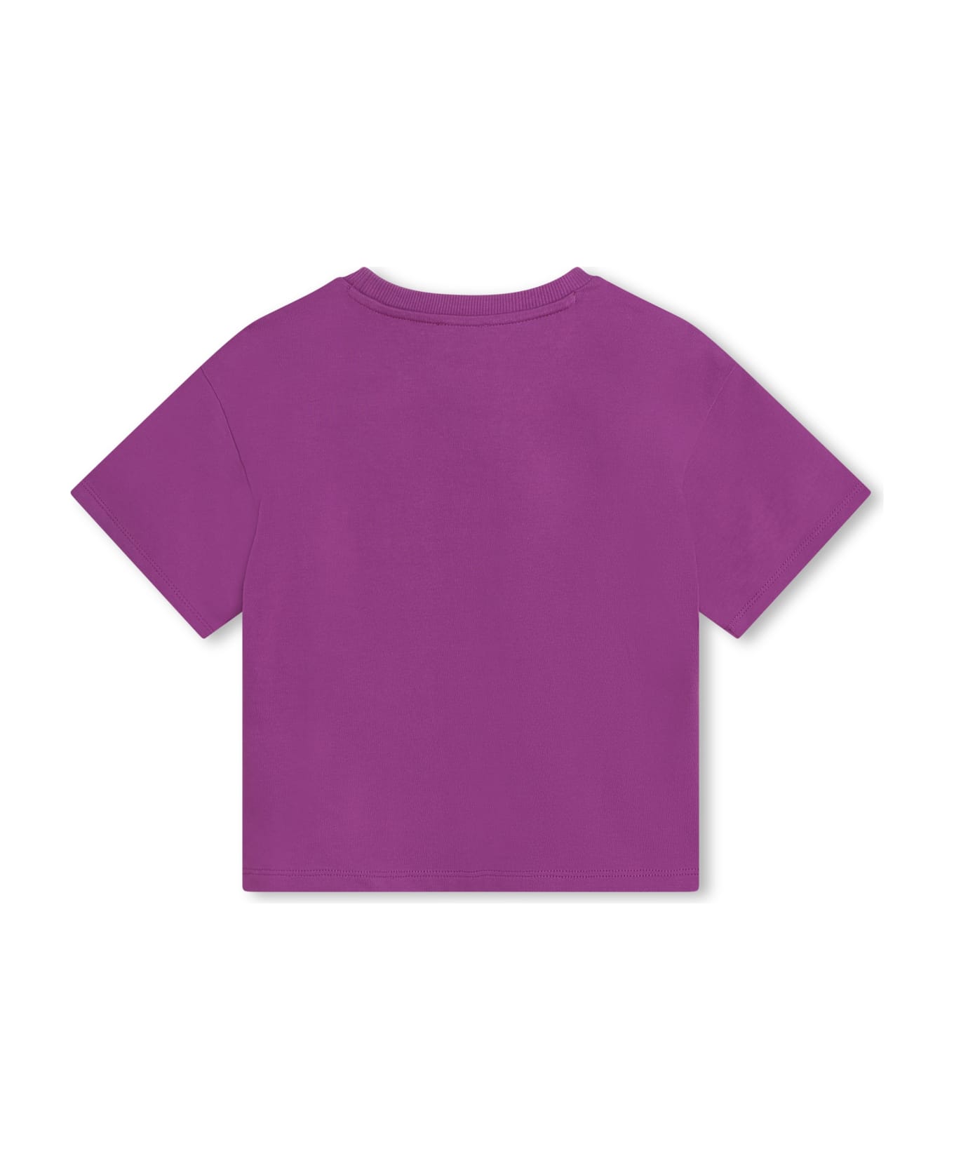 Kenzo Kids T-shirt Con Stampa - Violetto
