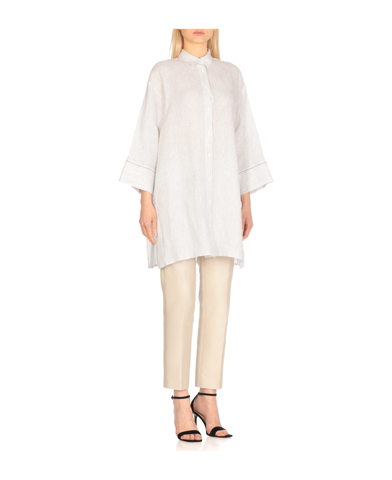 Peserico Linen Shirt - White