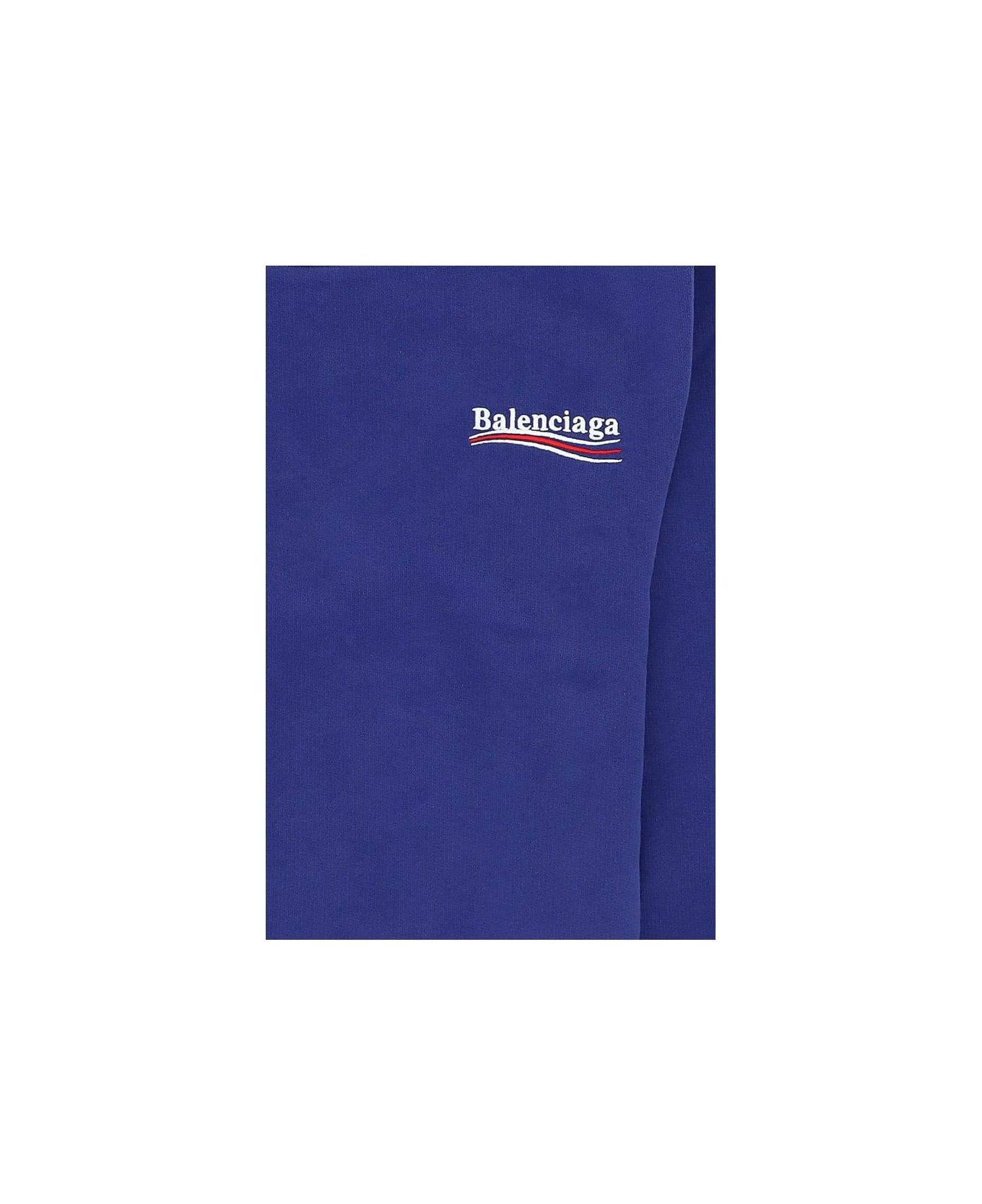 Balenciaga Political Campaign Long-sleeved Sweatshirt - NAVY