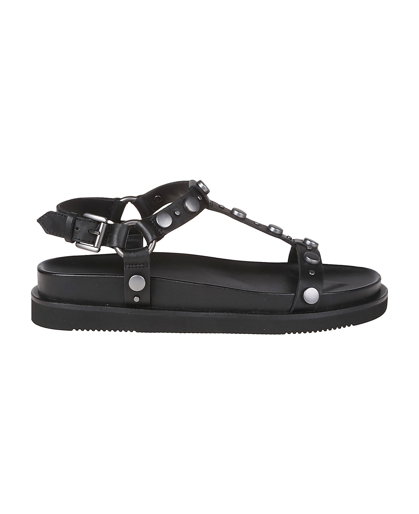 Ash Ugo Sandals - Black