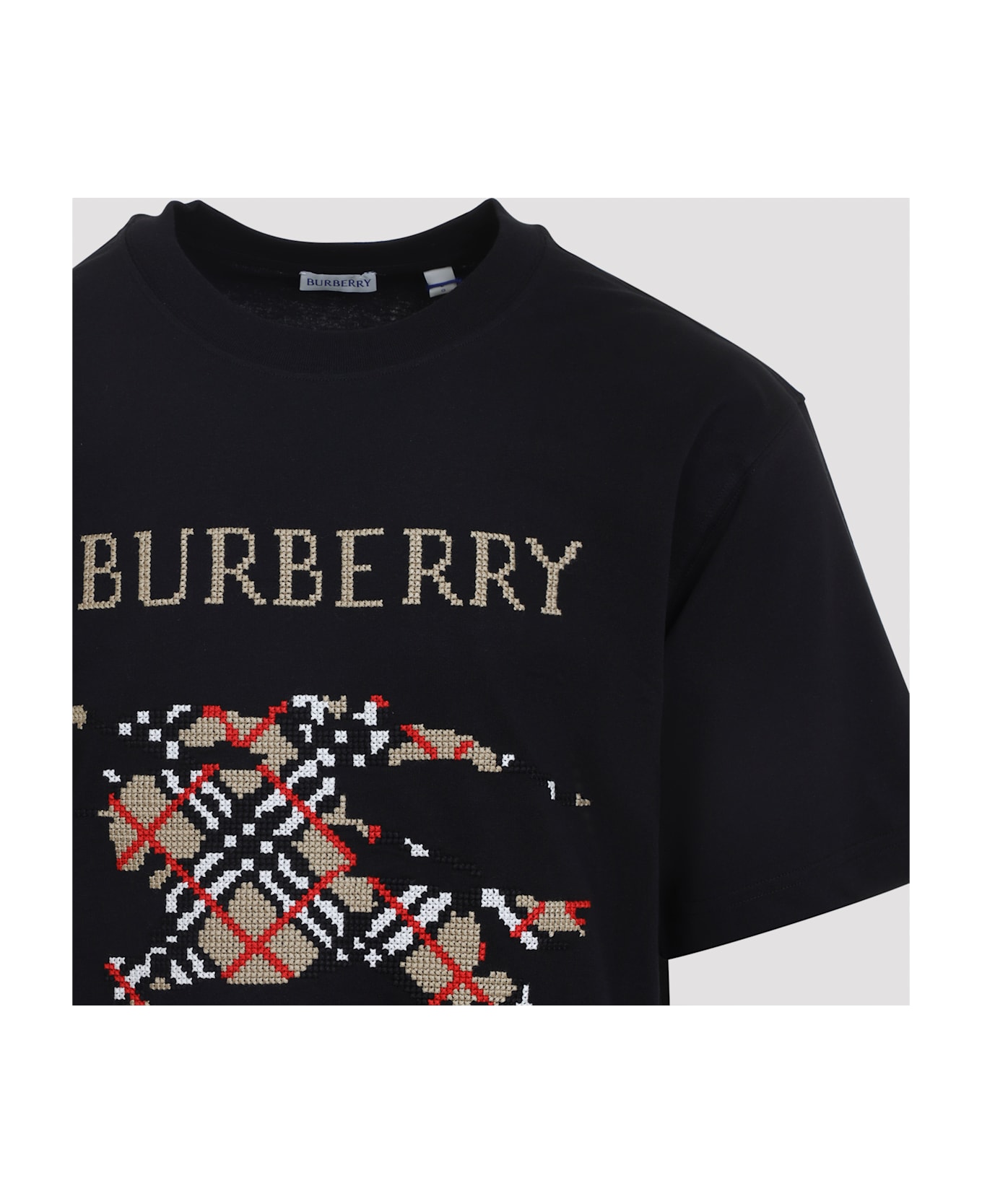 Burberry Ryan Logo T-shirt - Black