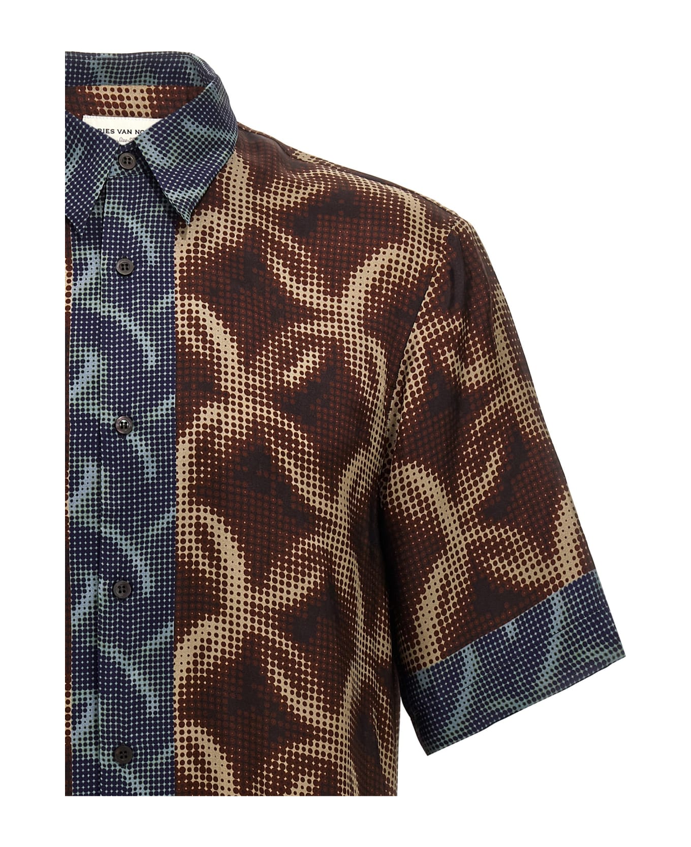 ラグジュアリー●Dries Van Noten● Clasenビスコース素材シャツ Dries Van Noten 'clasen' Shirt | italist