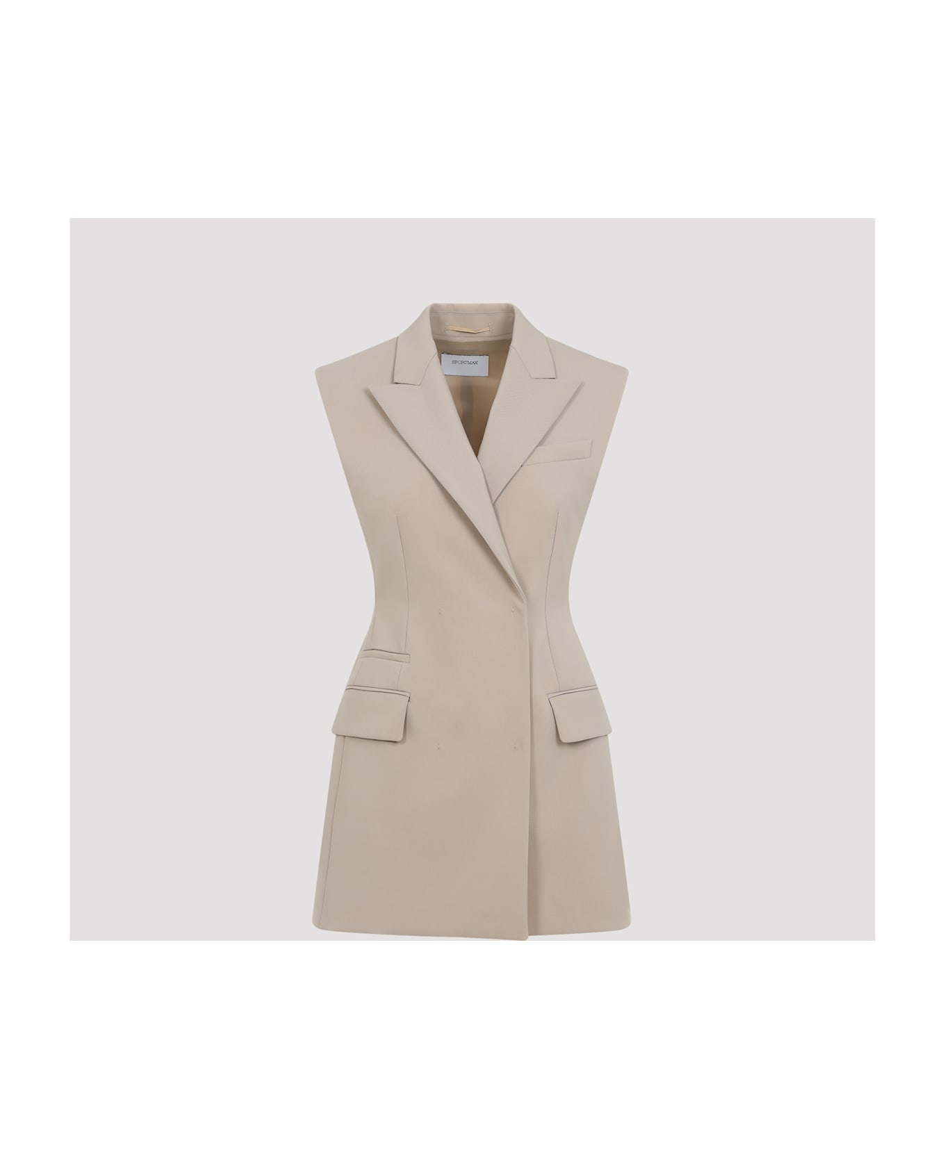 SportMax Pegli Gilet - Miele