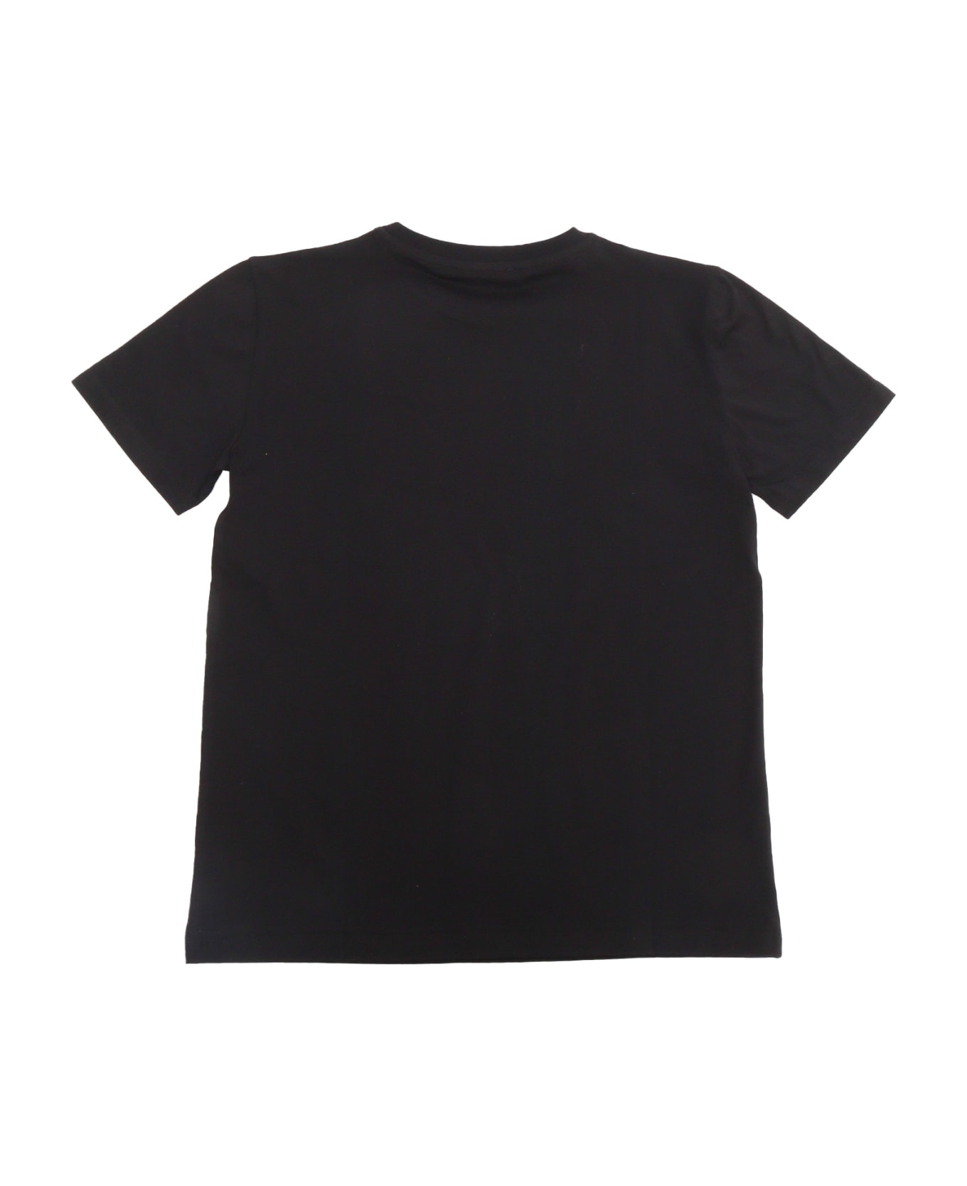 Balmain Black T-shirt With Logo - BLACK