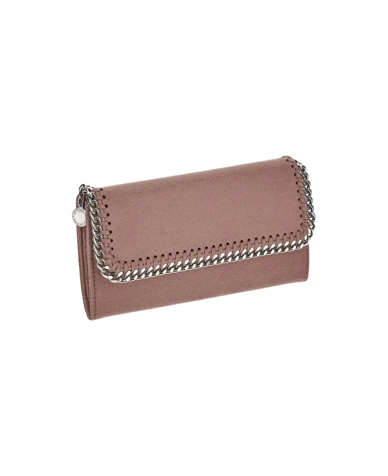 Stella McCartney Continental Flap Wallet - Pink