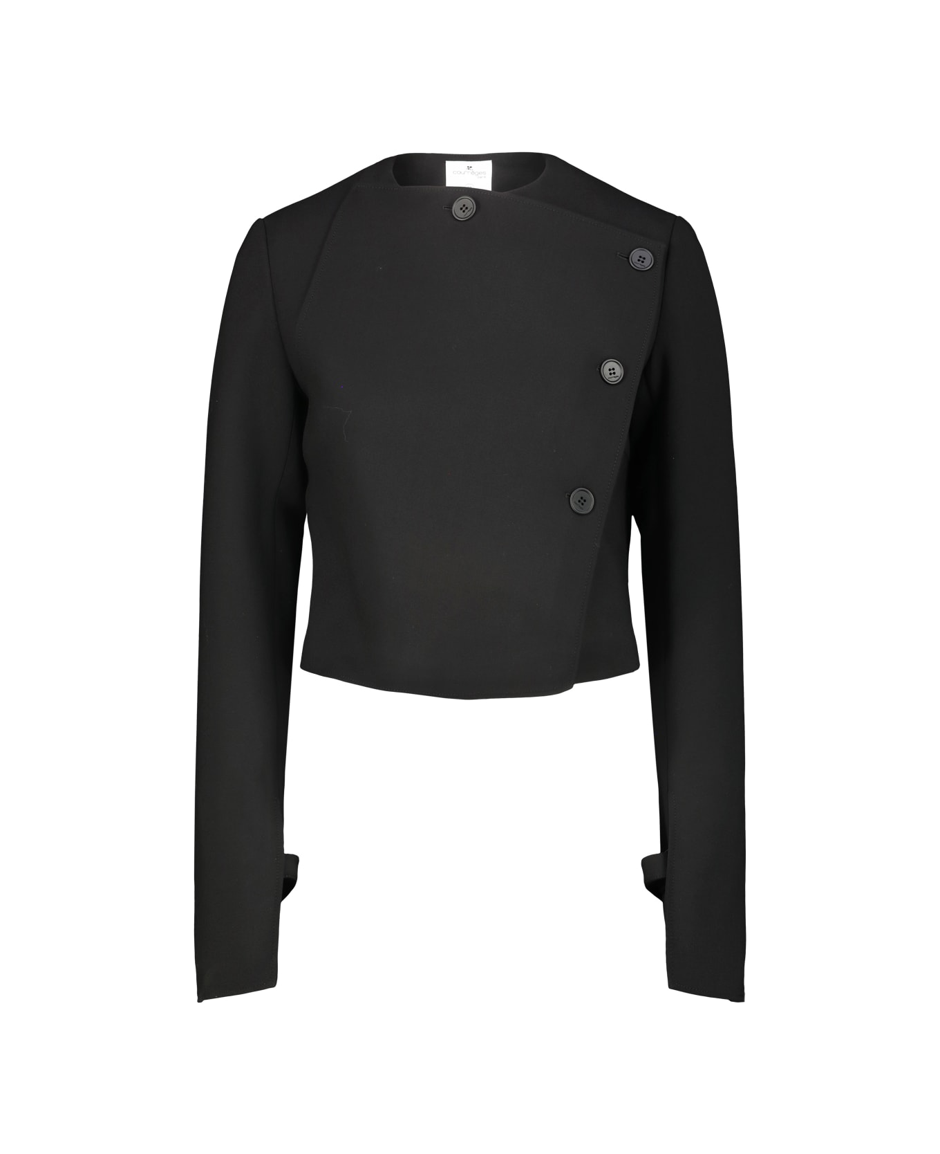Courrèges Oblique Tailored Jacket - Black