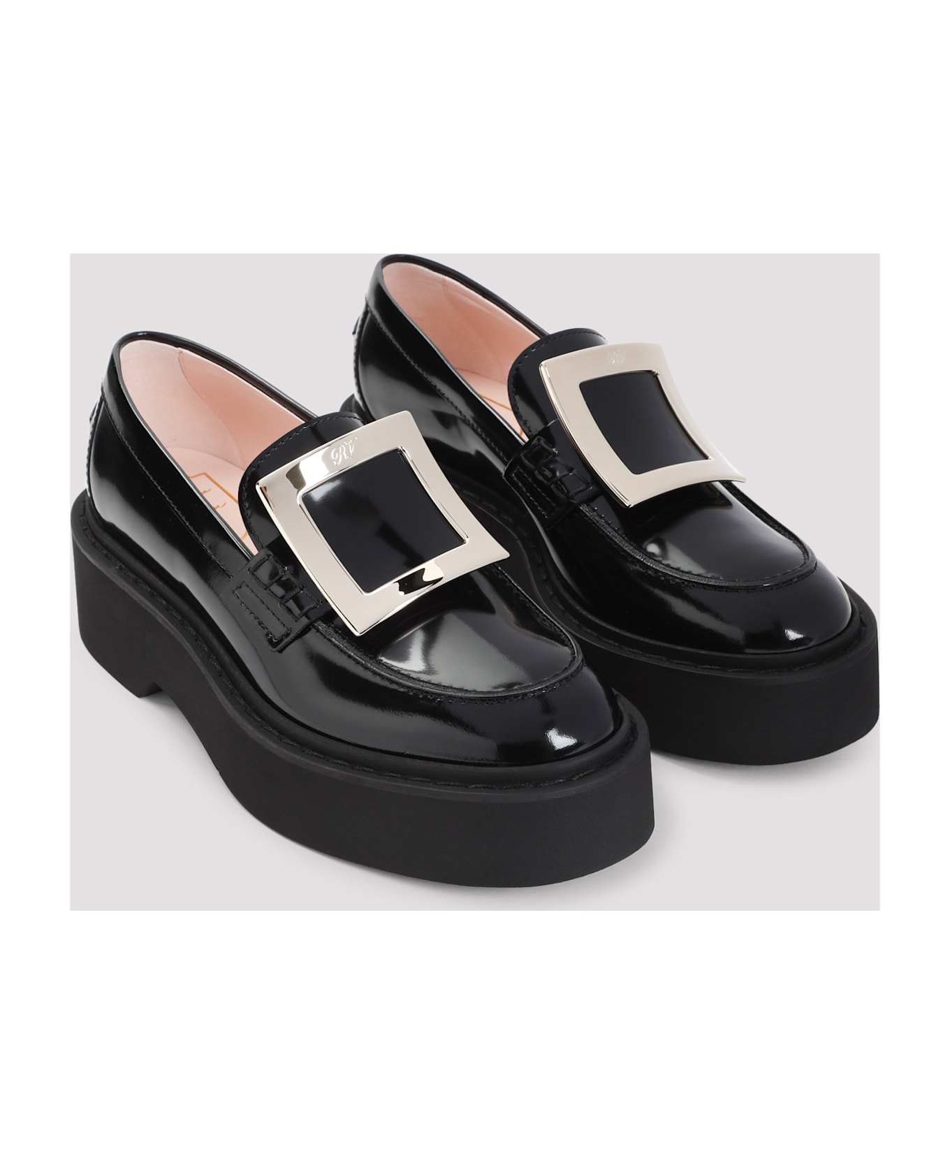 Roger Vivier Rangers High Metal Loafer - Nero