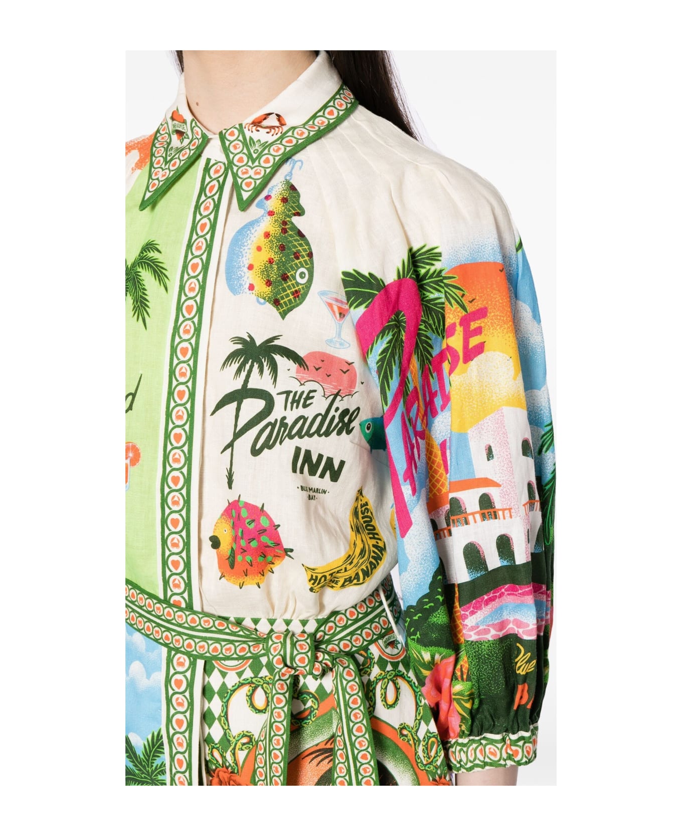 ALEMAIS Mini Dress St Tropical - Multi