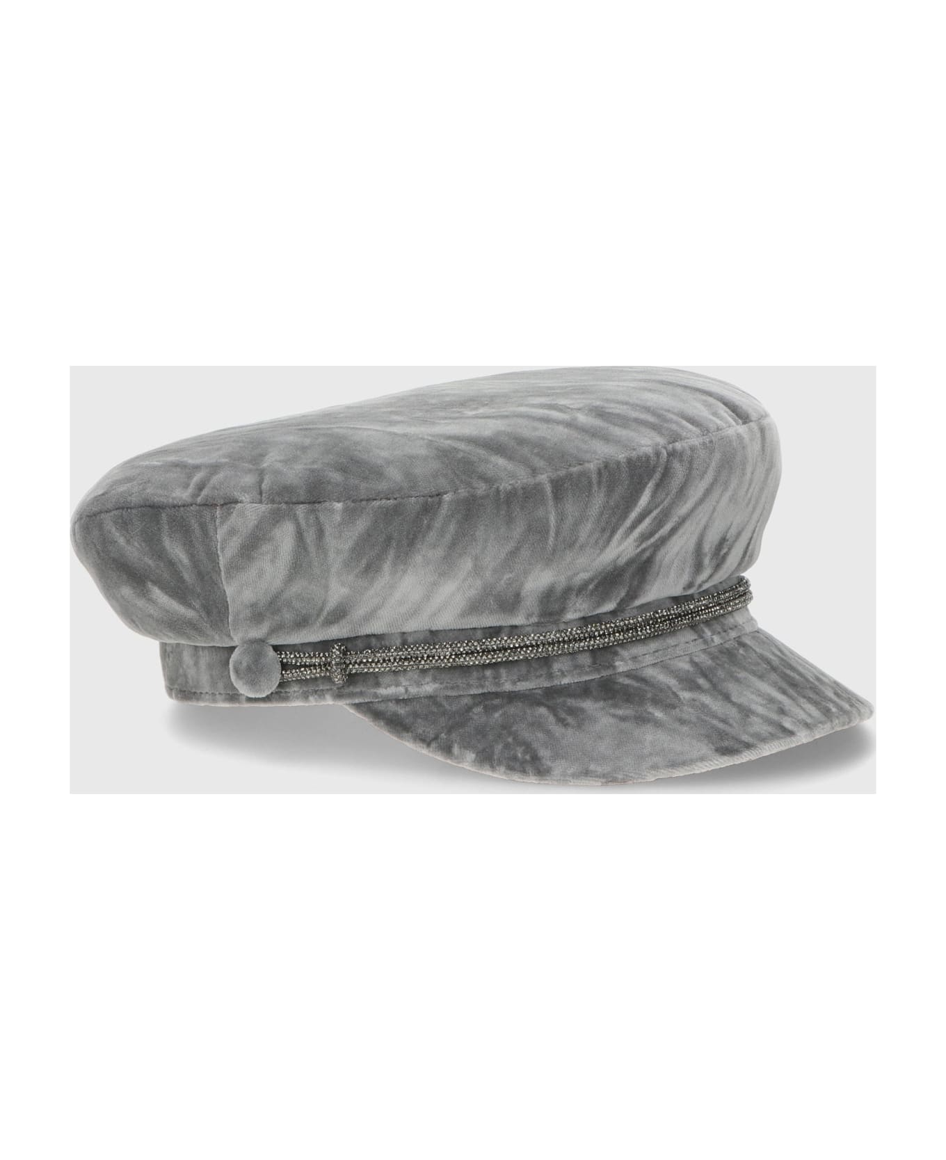 Borsalino Velvet Brest Cap - GREY