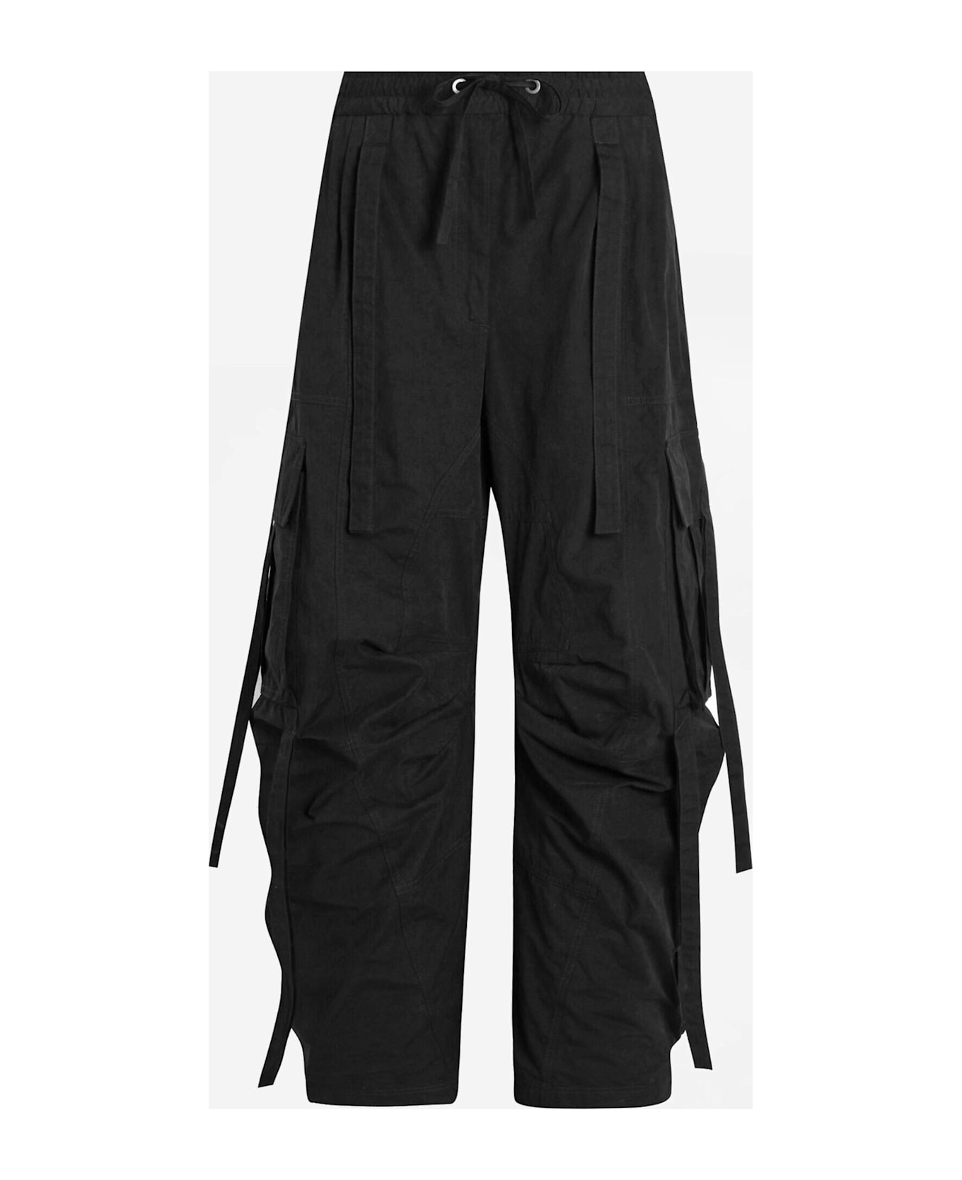 Dolce 
Gabbana Waxed Faille Cargo Pants - Black