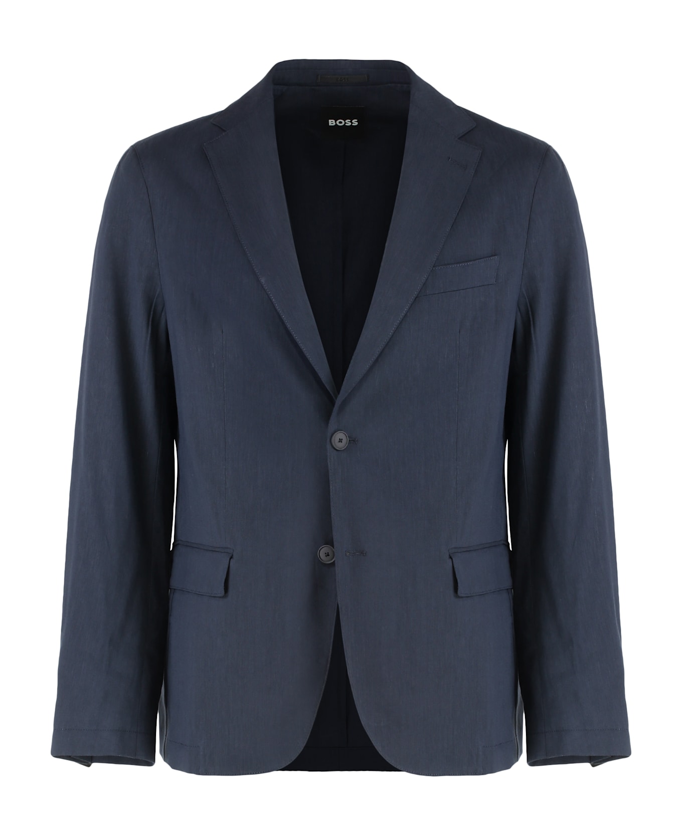 Hugo Boss Single-breasted Two-button Jacket - blue