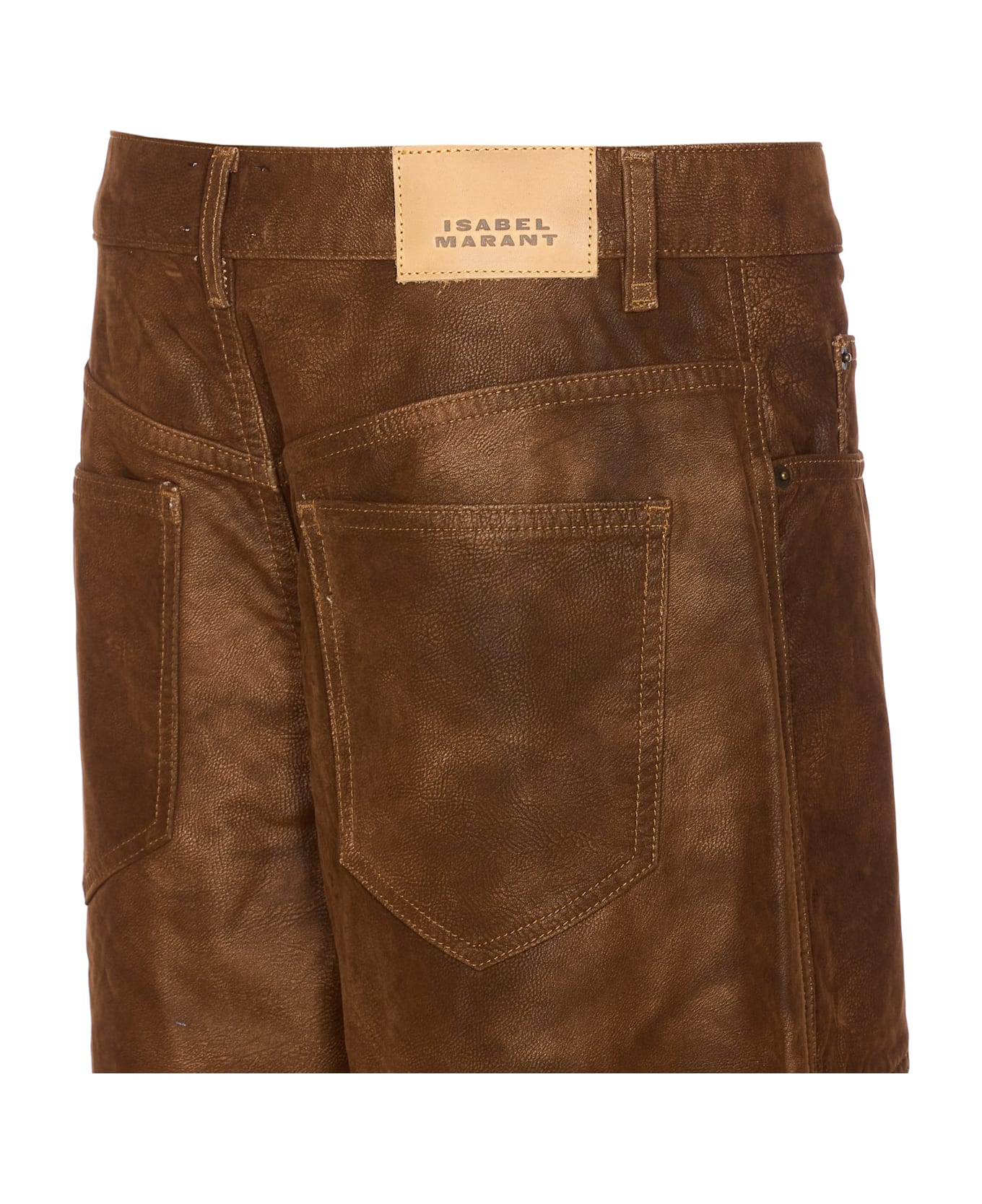 Marant Étoile Kelvina Pants - BROWN