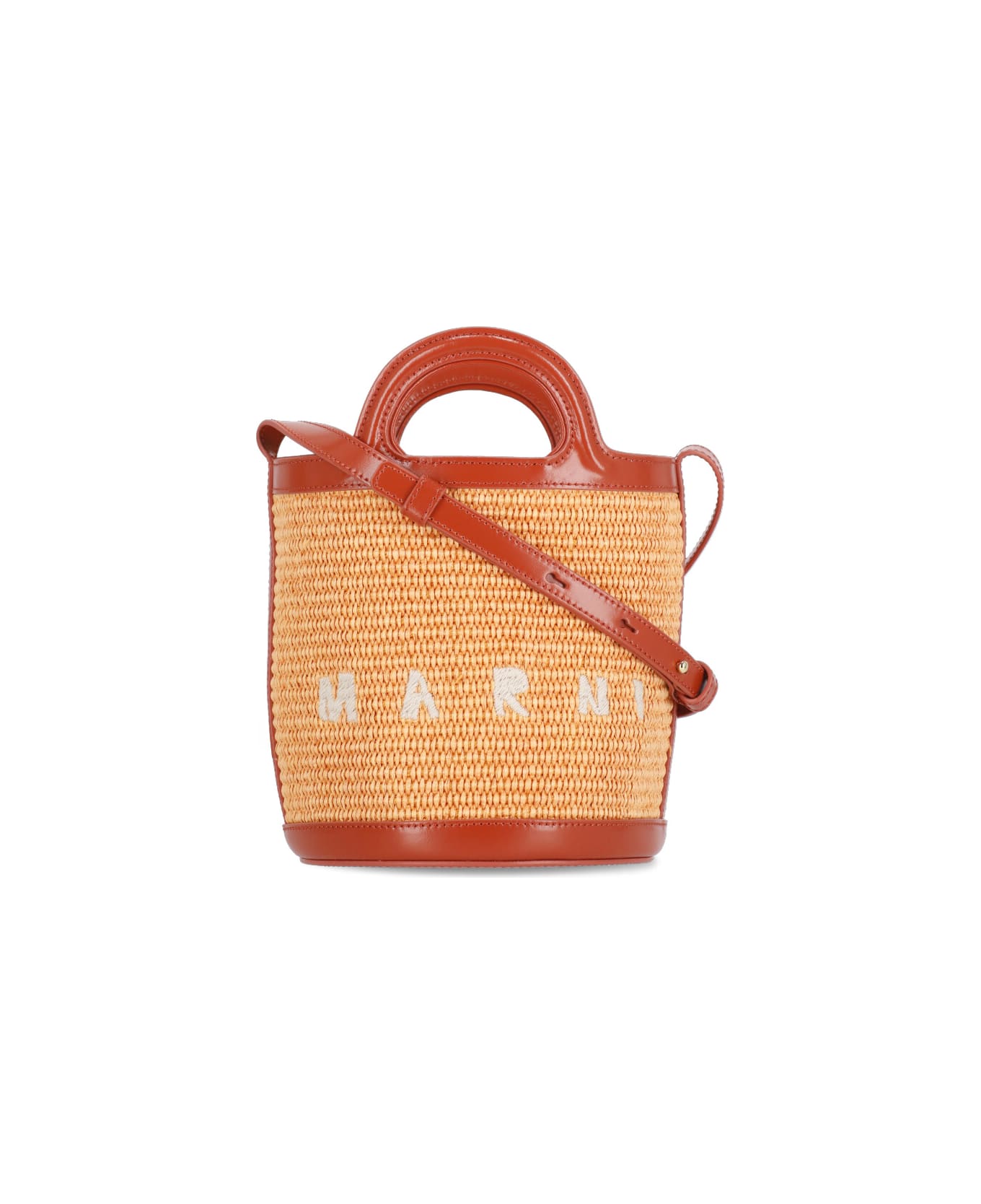 Marni Tropicalia Shoulder Bag - Orange