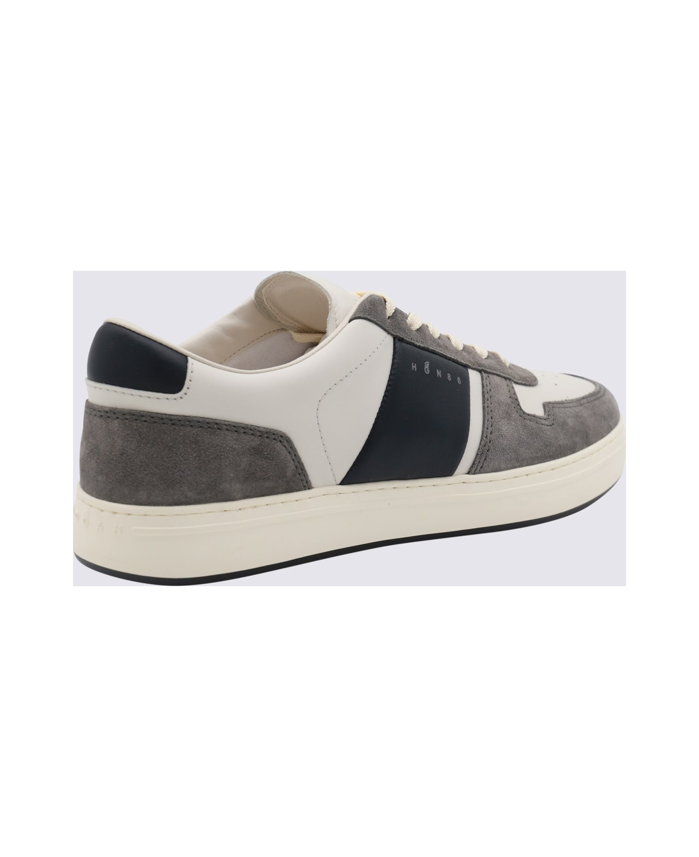 Hogan White And Grey Sneakers - GREY/WHITE