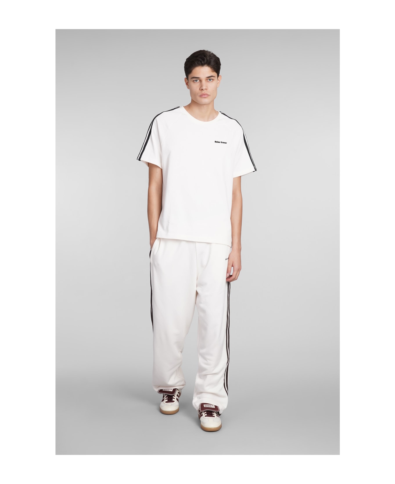 Adidas Originals by Wales Bonner T-shirt In White Cotton - white