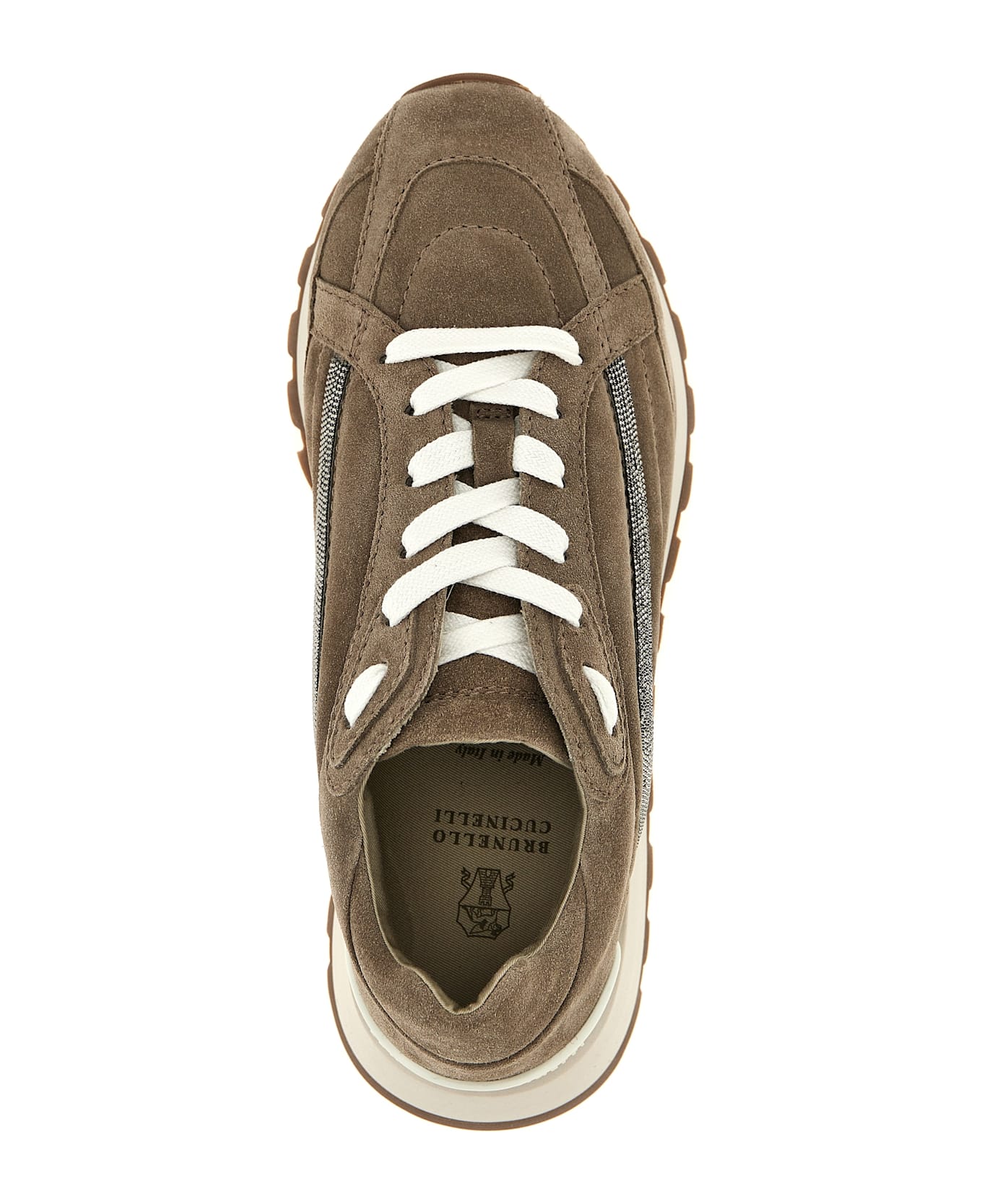 Brunello Cucinelli 'monile' Sneakers - Beige