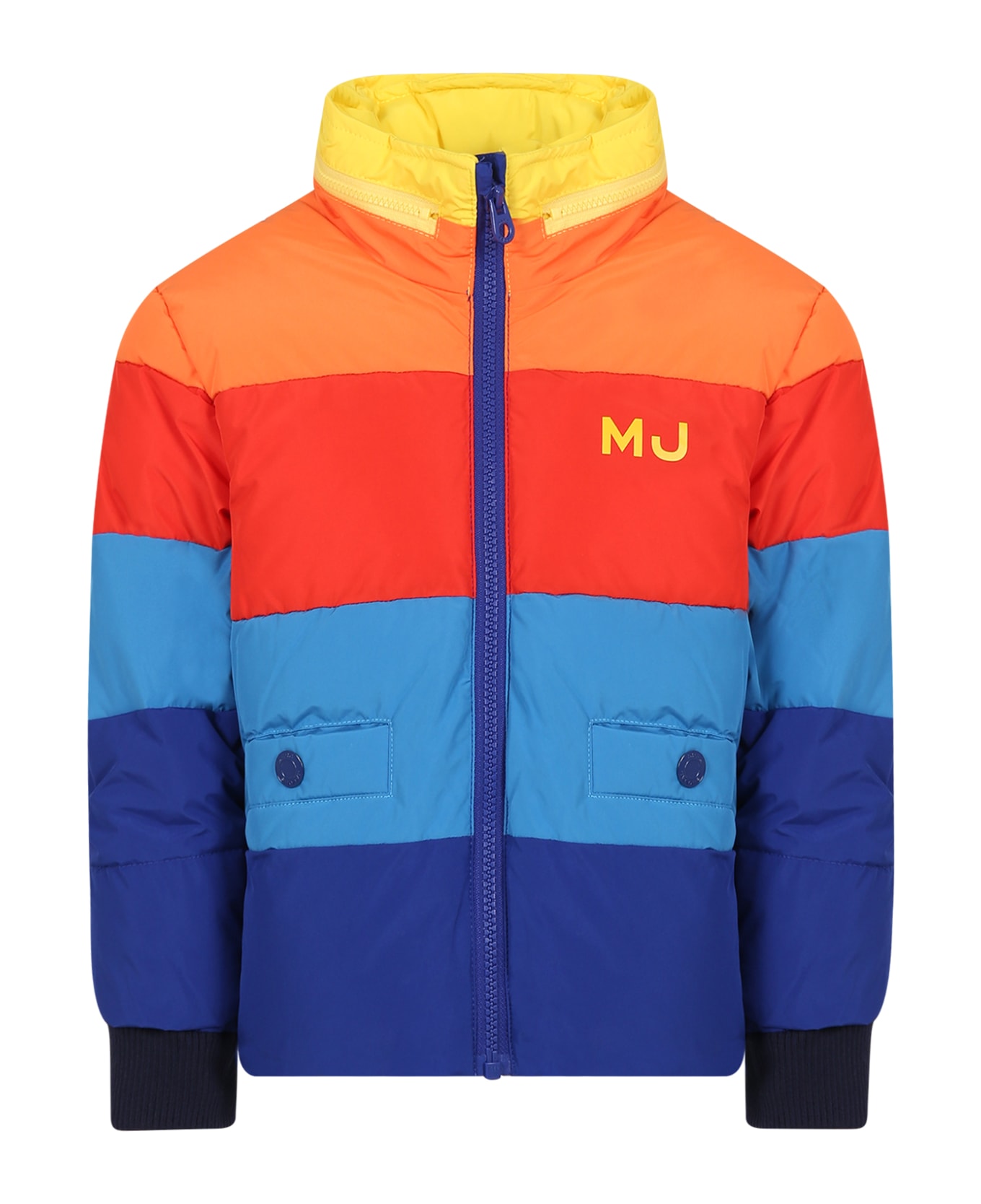 Marc Jacobs Multicolor Padded Jacket For Boy - Multicolor